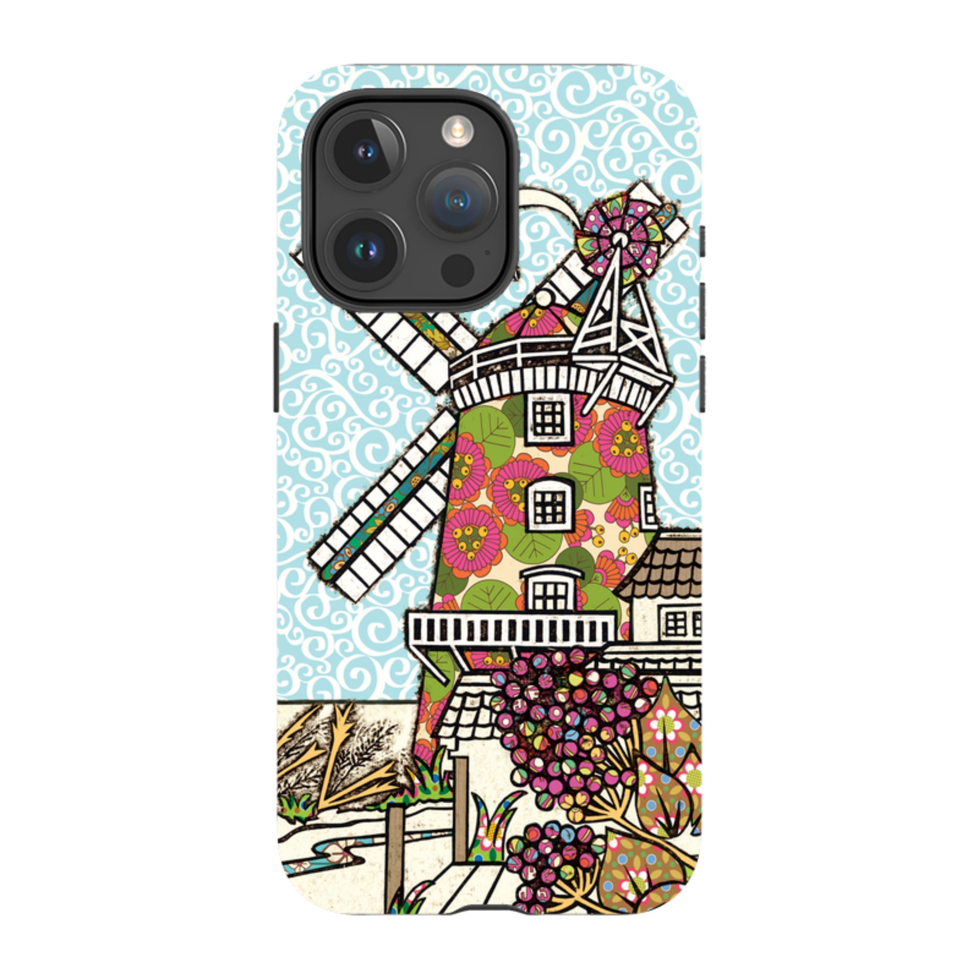 iPhone Tough Case - Cley Windmill By Amelia Bowman