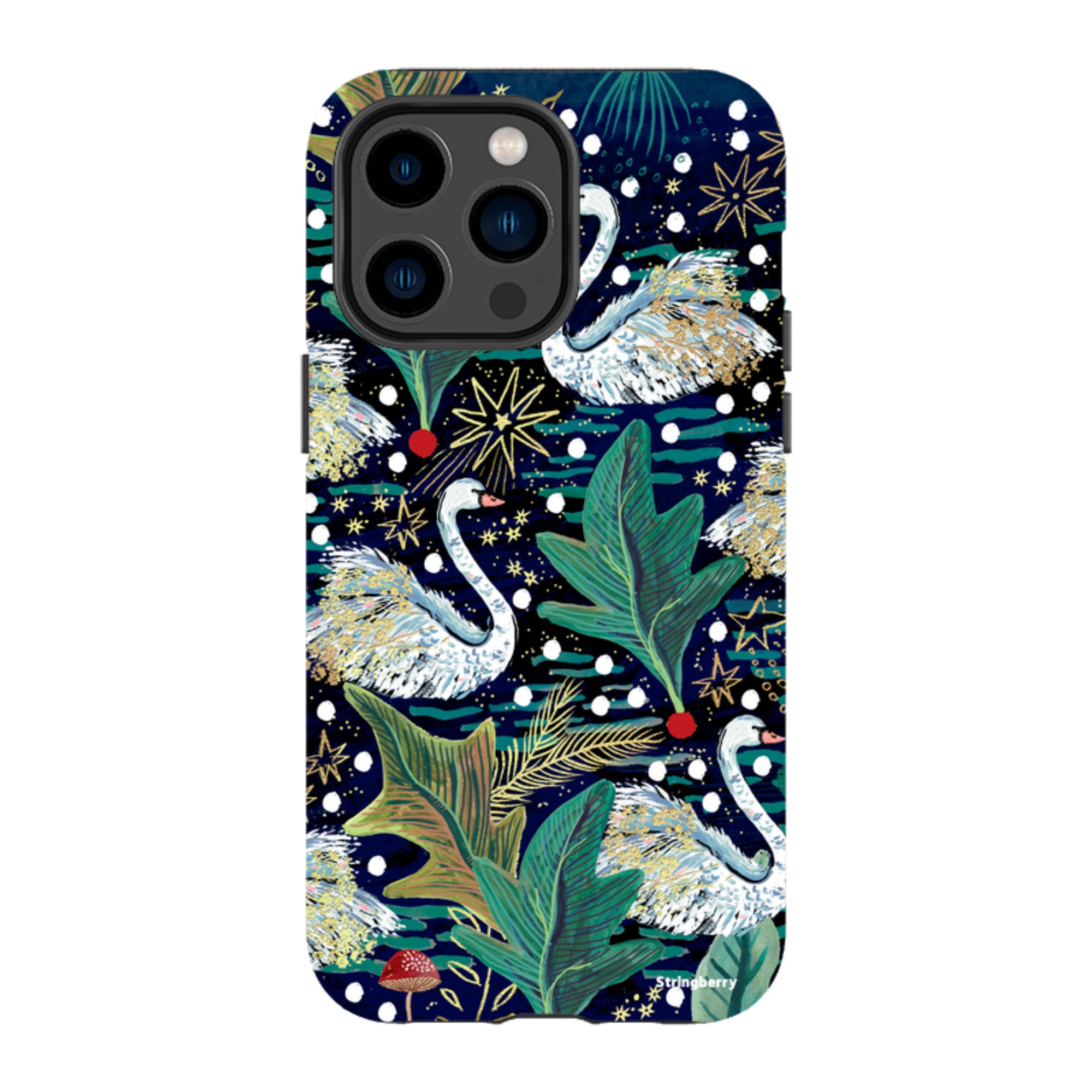 iPhone MagSafe Tough Case - Swan By Emma Frances Grant