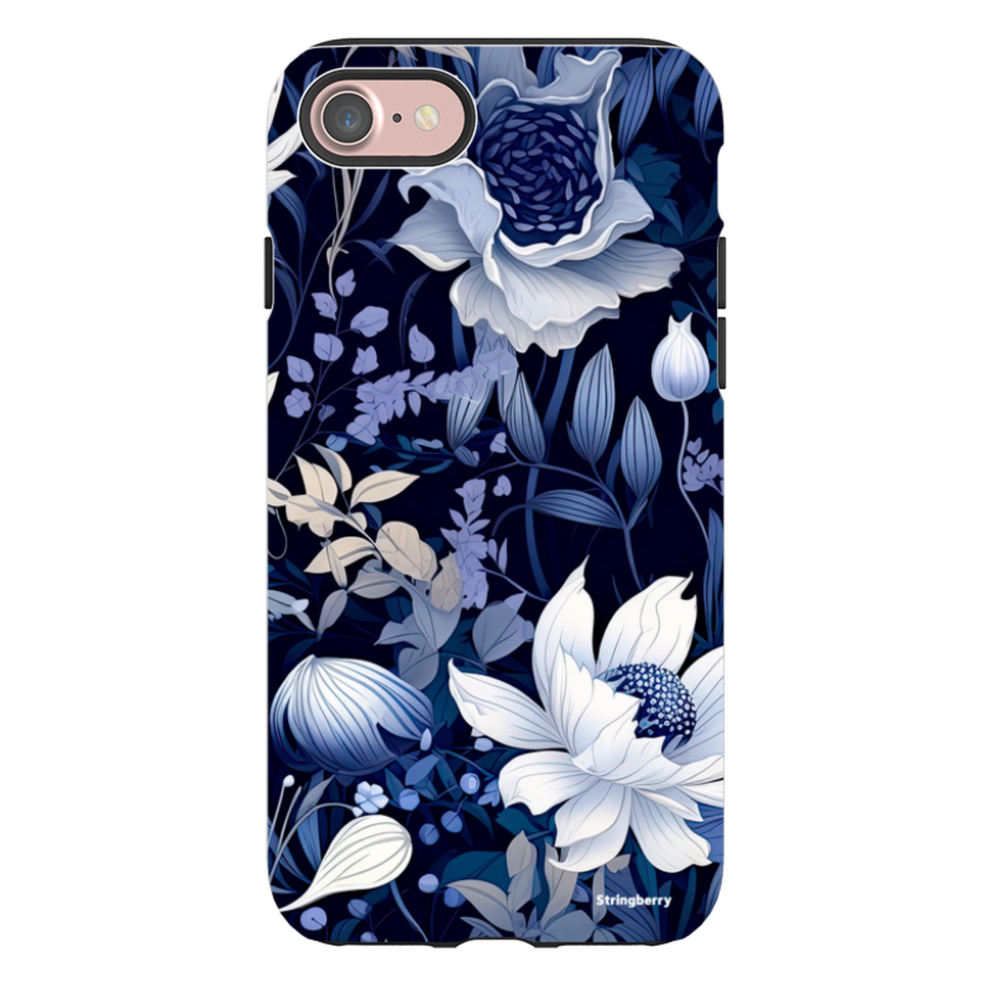 iPhone Tough Case - Blue Nutberry II