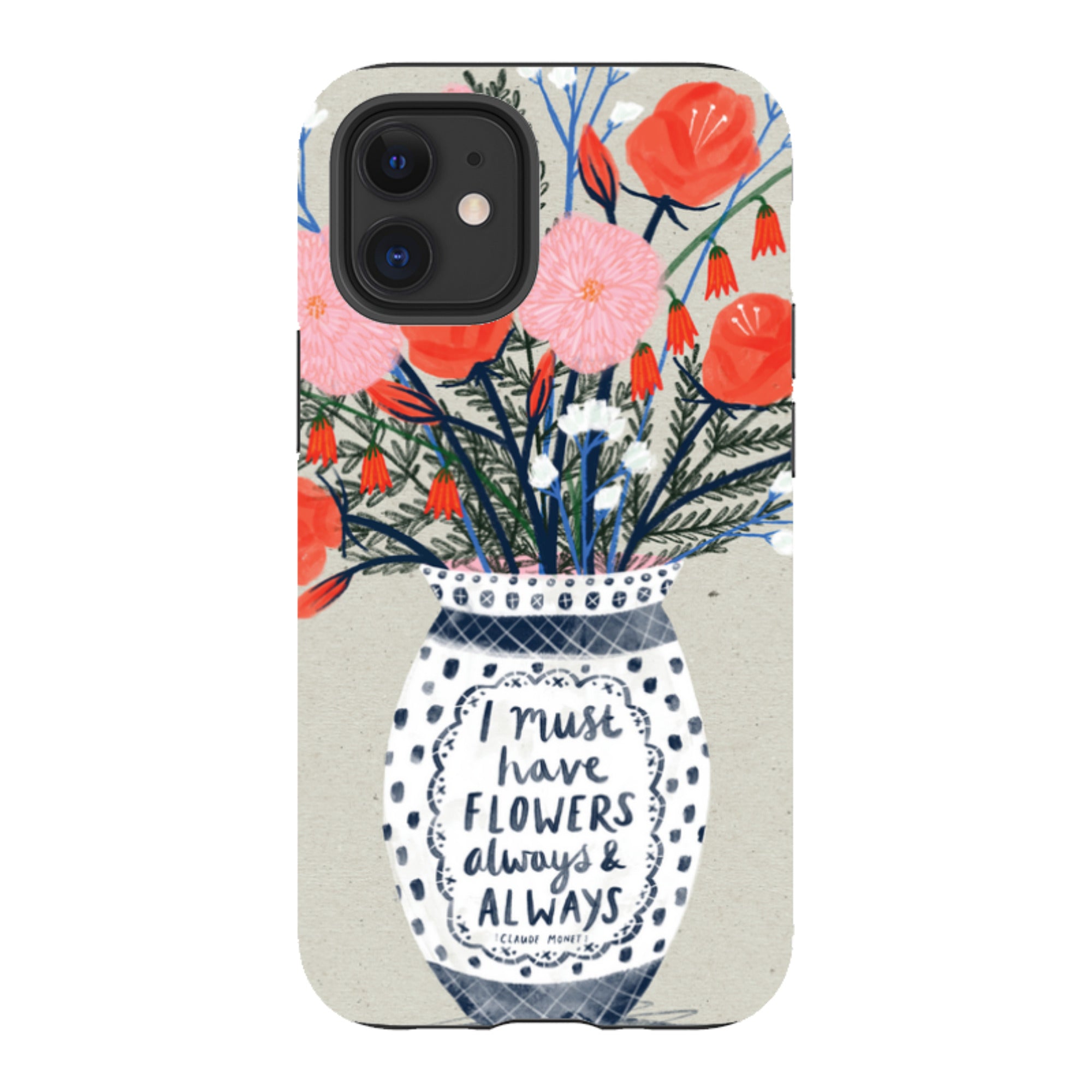 iPhone Tough Case - Flowers Always By Lee Foster Wilson