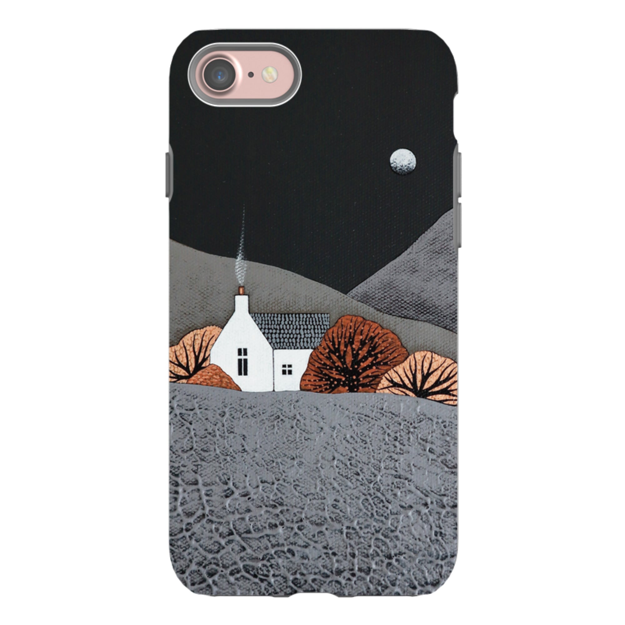 iPhone Tough Case - Last Embers Of The Bonfire By Natasha Newton