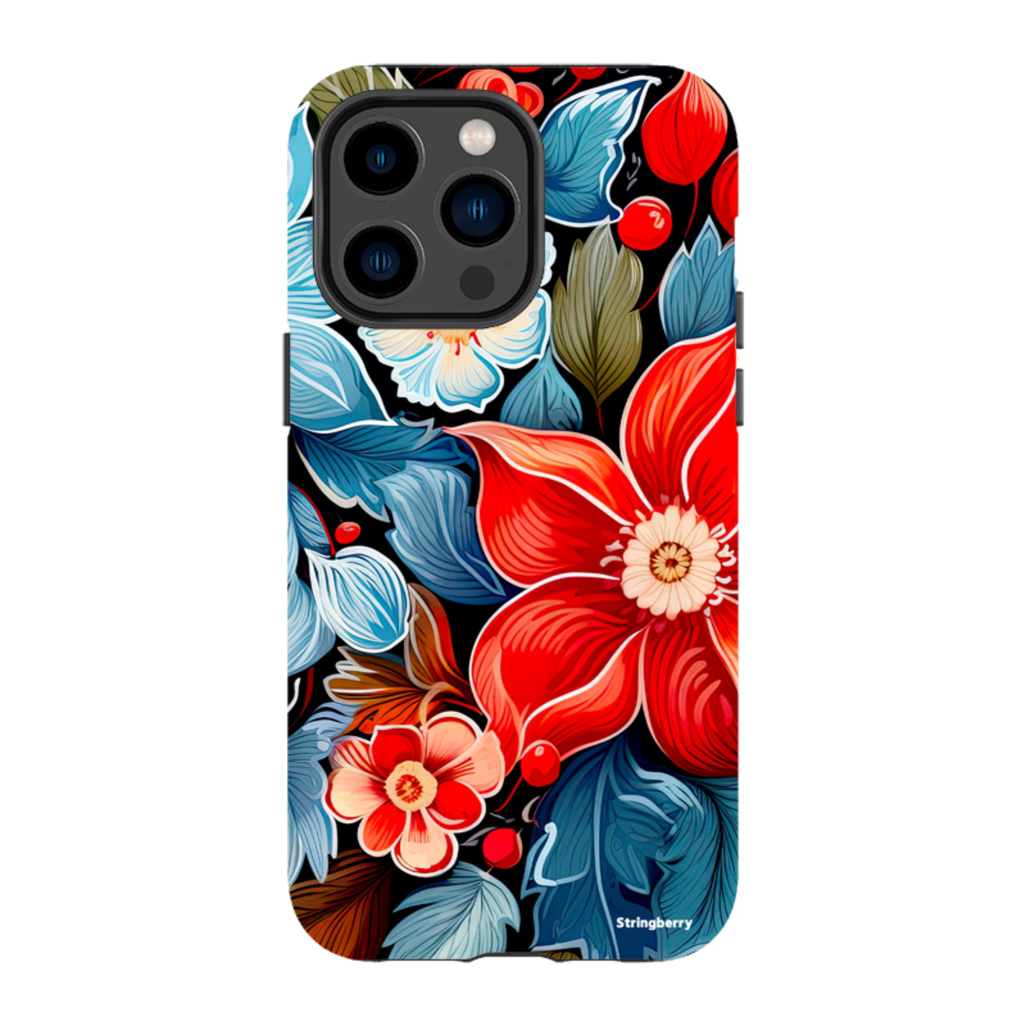 iPhone Tough Case - Red Bells