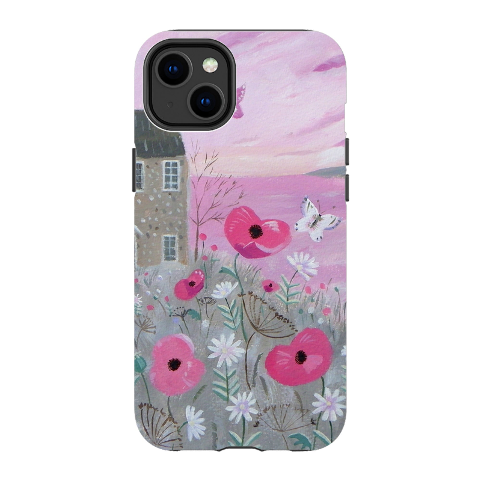 iPhone Tough Case - Seaside Flowers By Mary Stubberfield