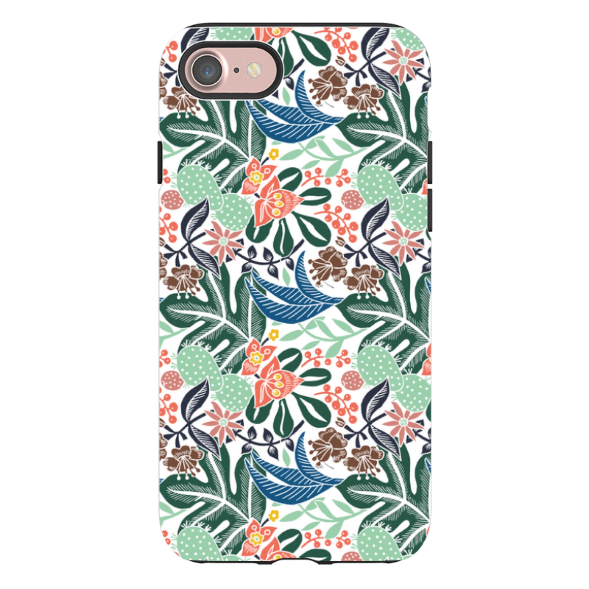 iPhone Tough Case - Tropical Cactus 2 By Kate Heiss