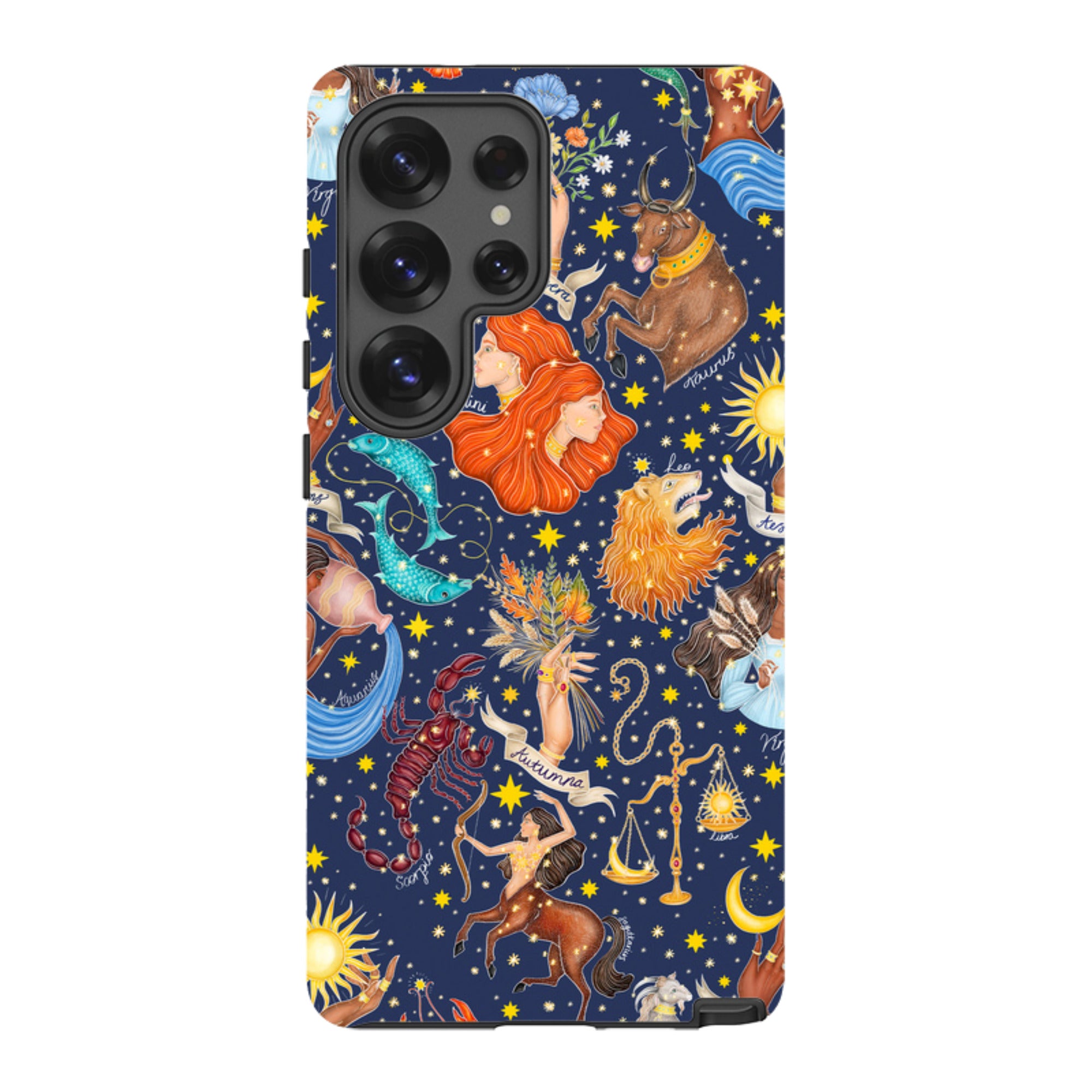 Samsung Tough Case - Zodiac Composite By Catherine Rowe