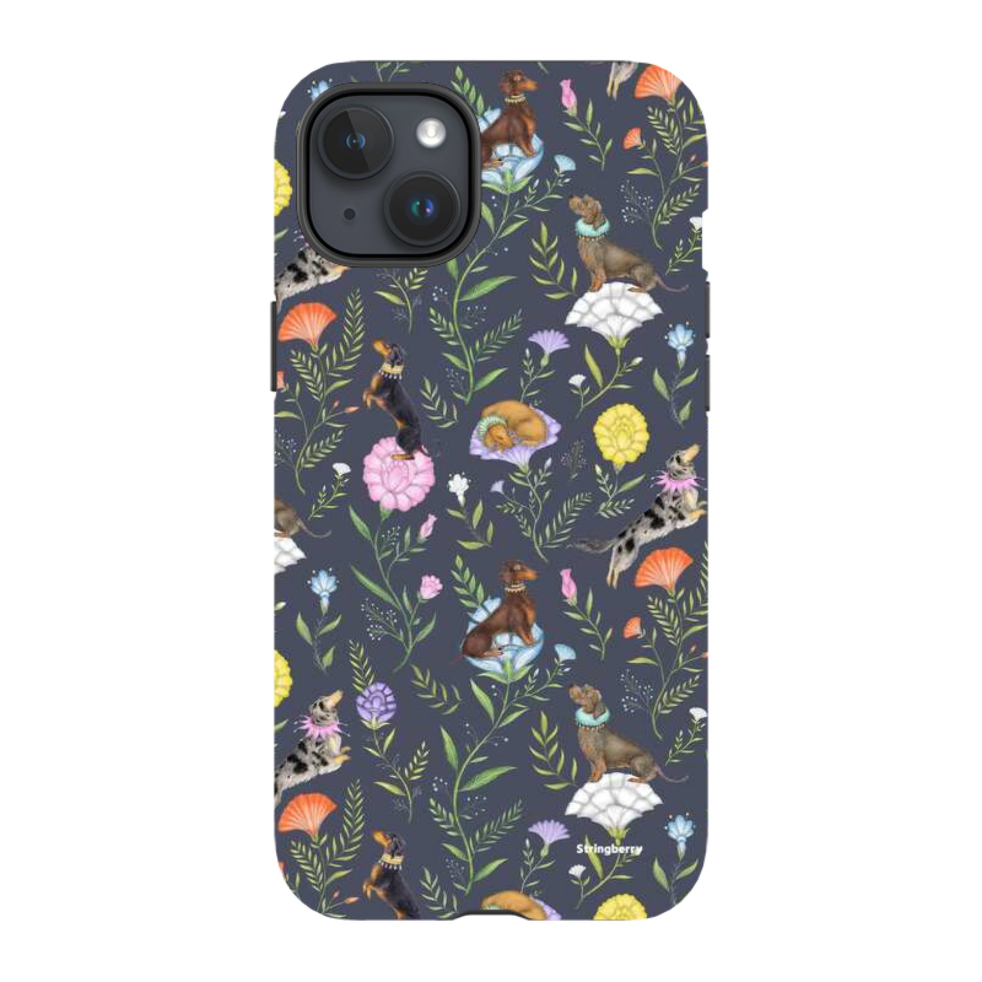 iPhone Tough Case - Doxy Day Afternoon Slate By Catherine Rowe