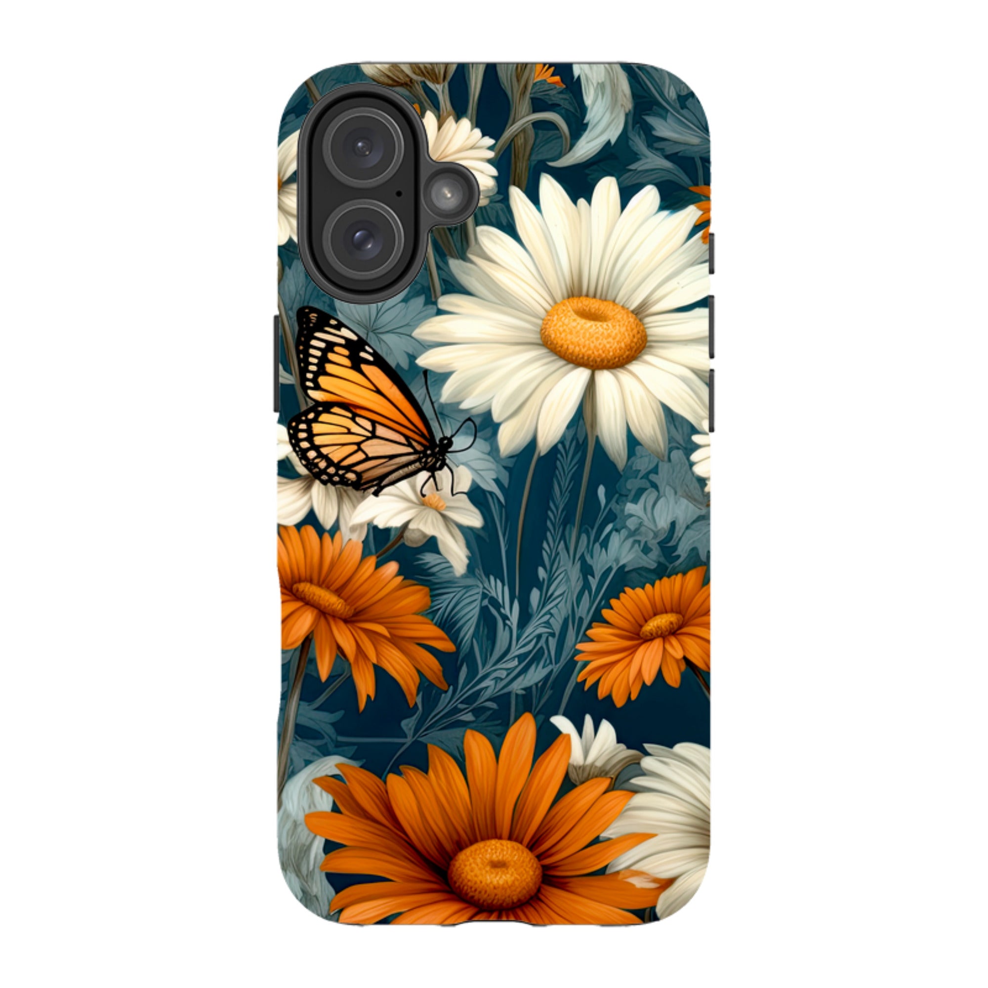 iPhone MagSafe Tough Case - Butterfly Daisies