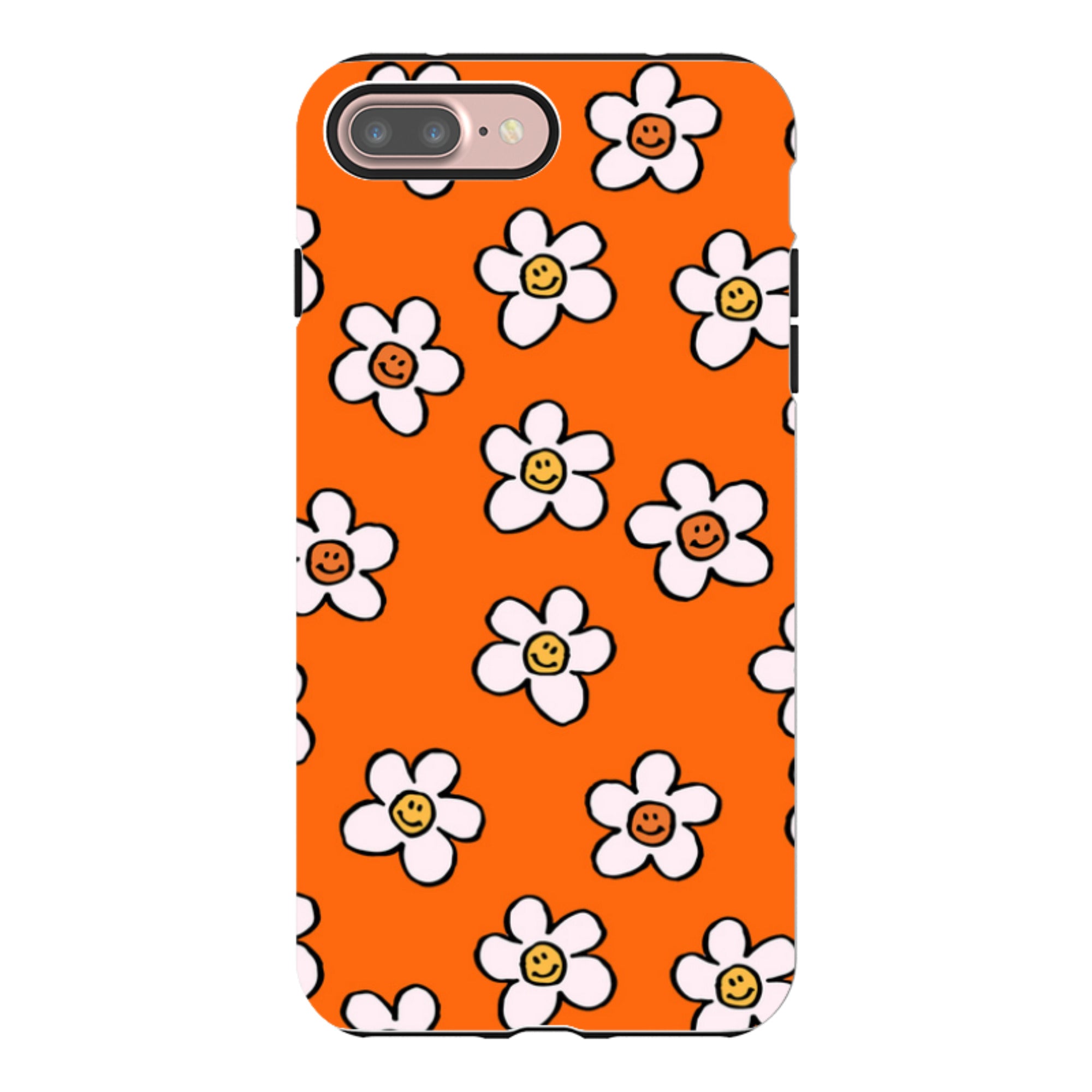 iPhone Tough Case - Smiley Orange