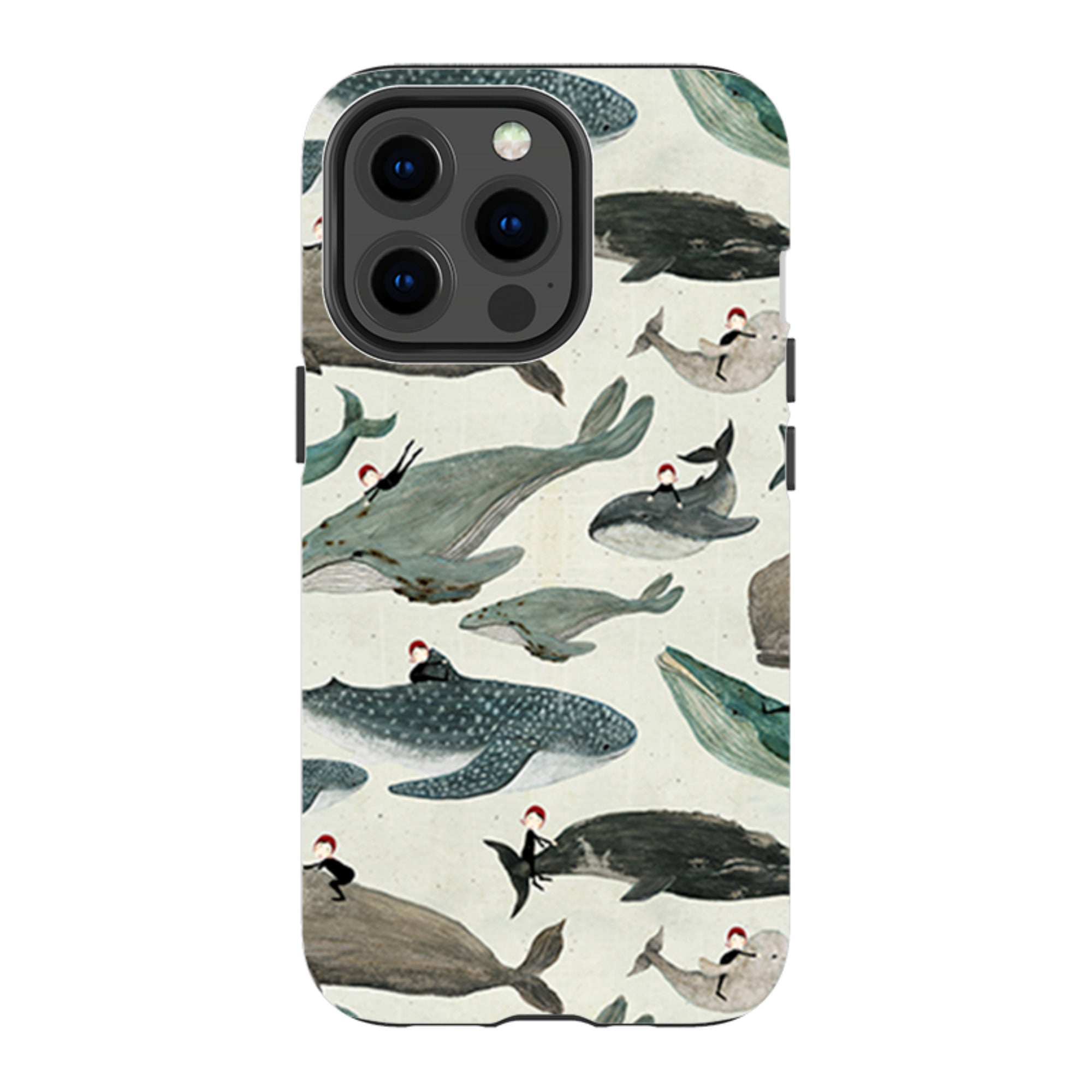iPhone Tough Case - Whale Rider By Katherine Quinn