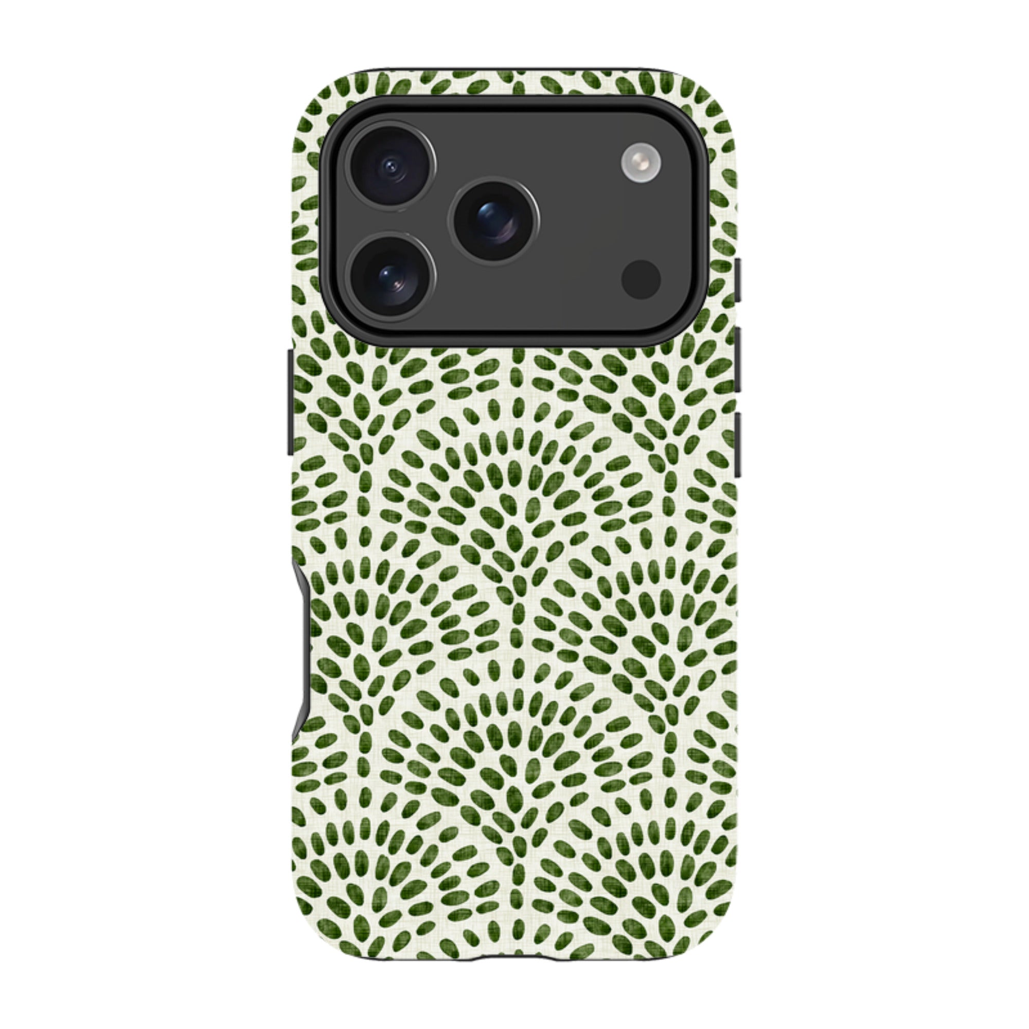 iPhone MagSafe Tough Case - Scallop - Green By Katherine Quinn