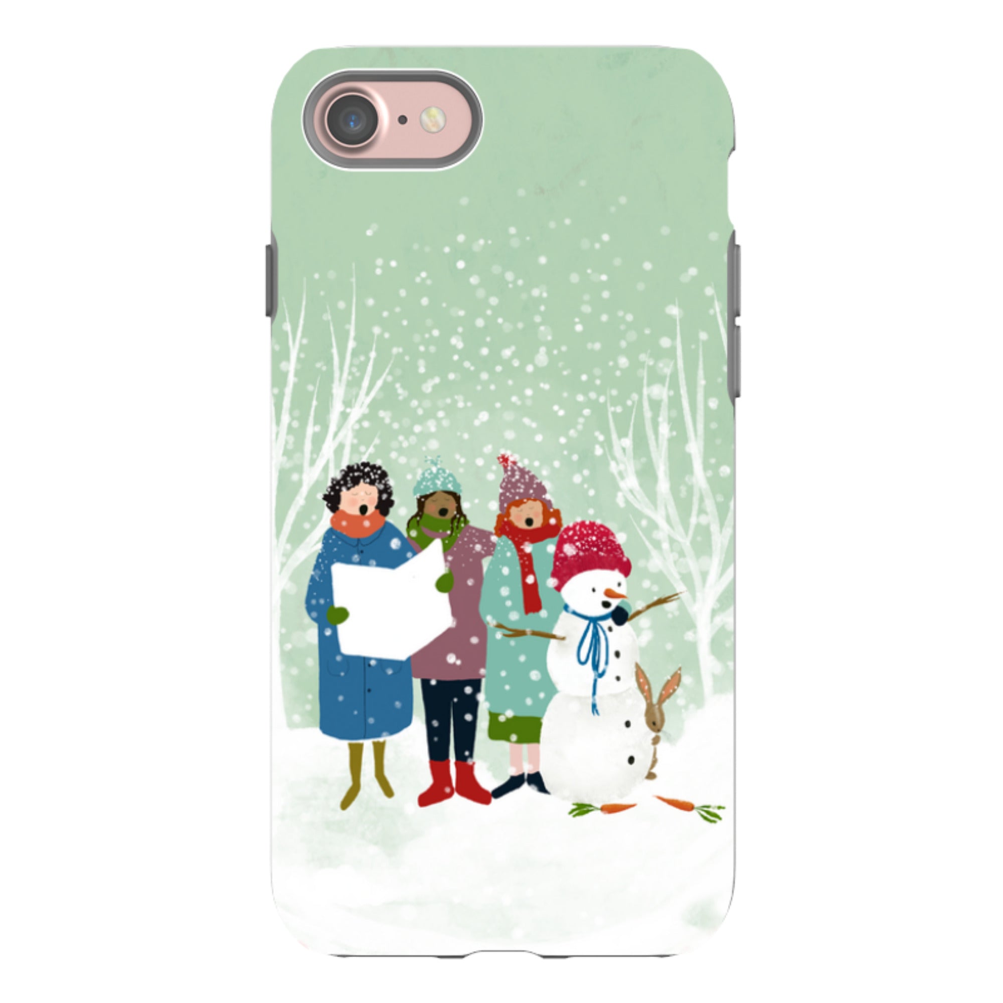 iPhone Tough Case - Card Singers 3 By Katherine Quinn