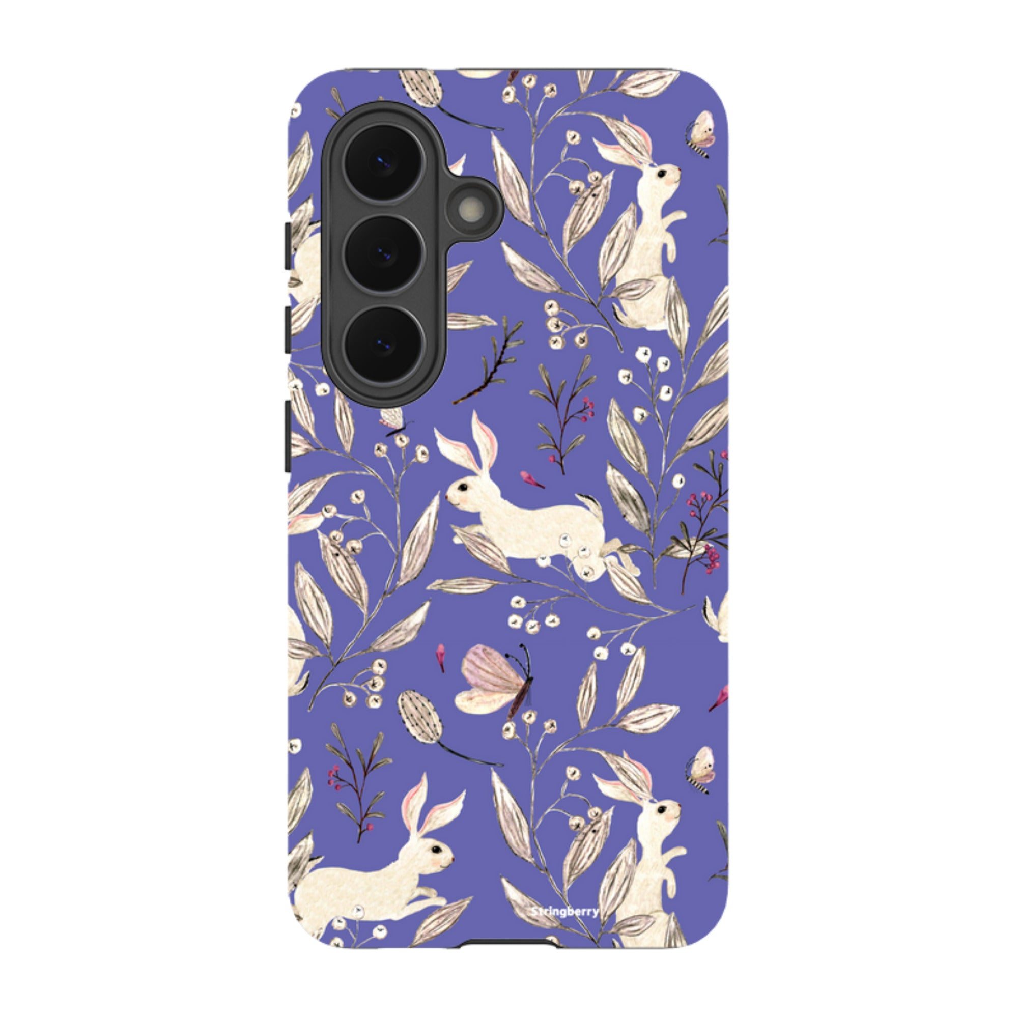 Samsung Tough Case - Bunnies Periwinkle By Katherine Quinn