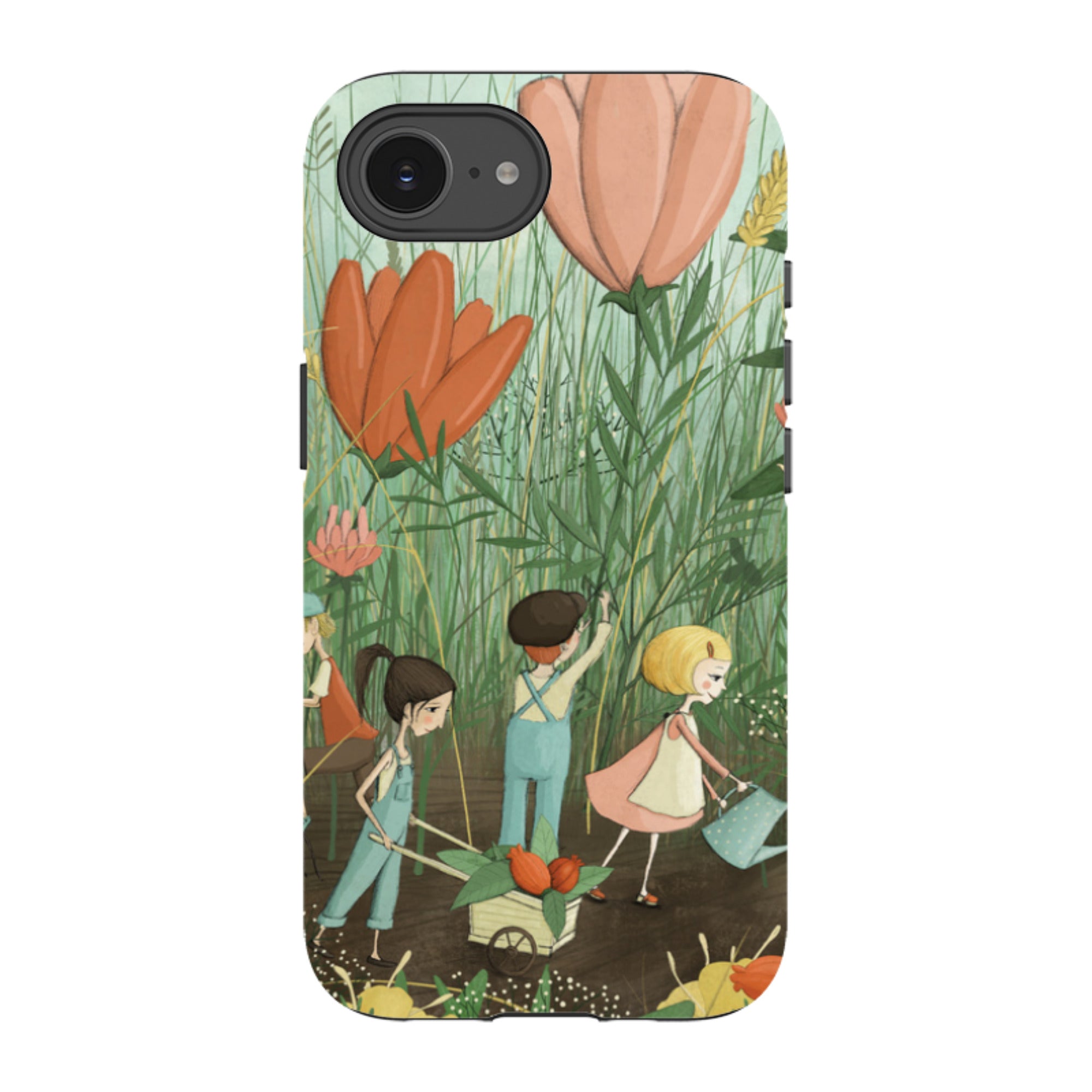 iPhone Tough Case - Garden Day By Maja Lindberg
