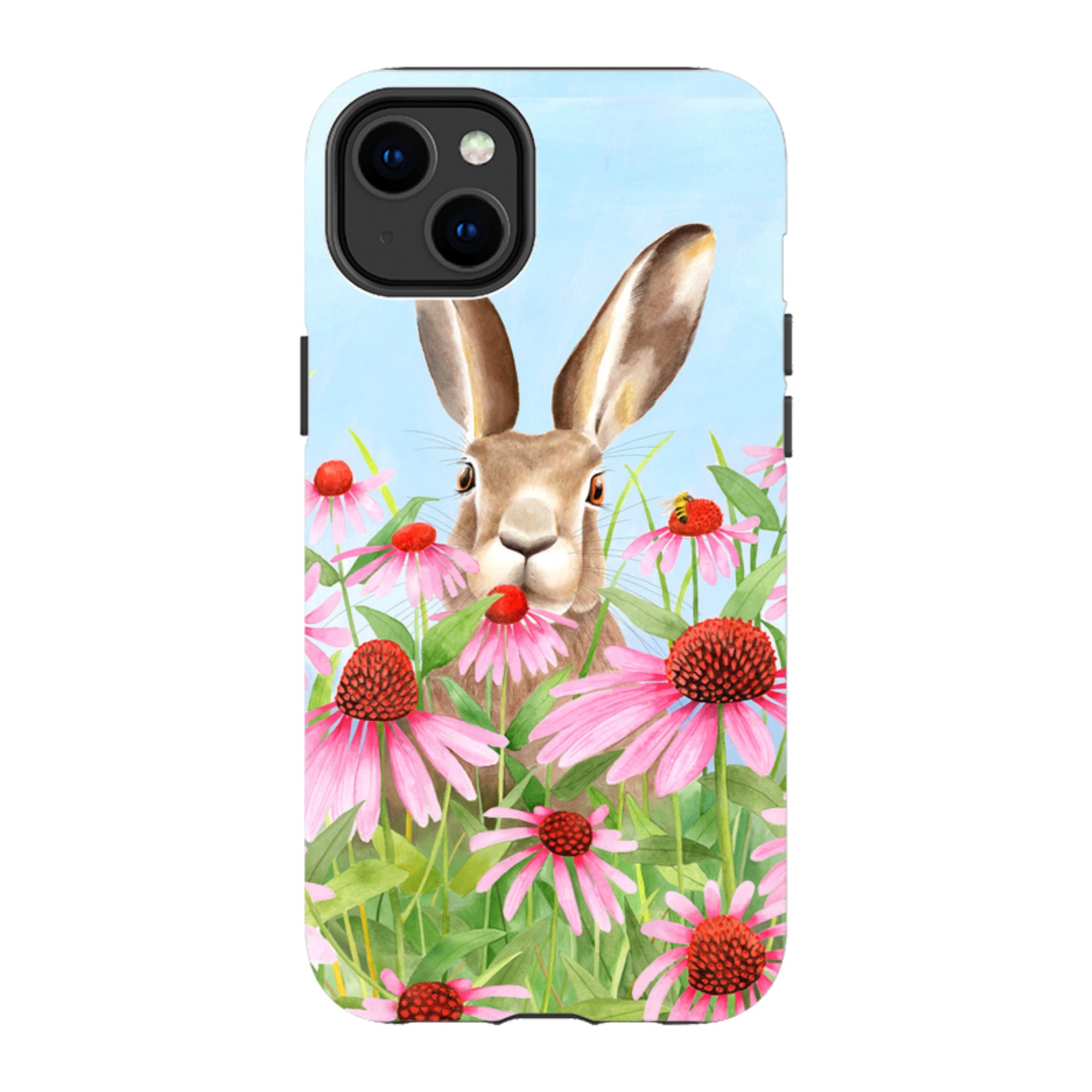 iPhone Tough Case - Summer Hare By Bex Parkin