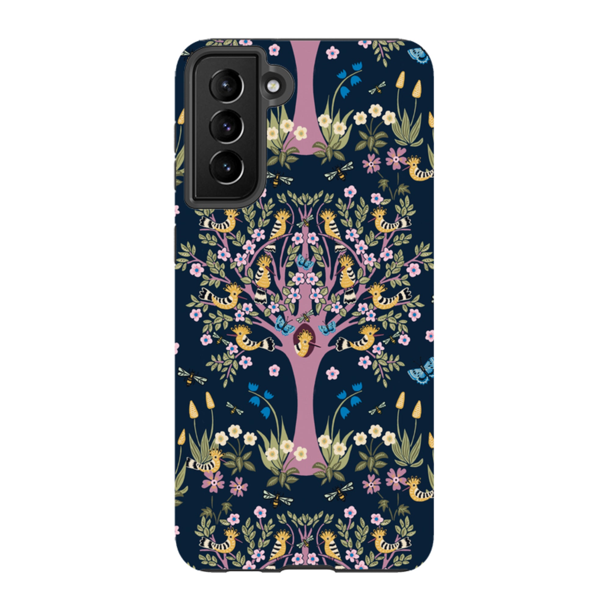 Samsung Tough Case - Hoopoe Tree By Kate Heiss