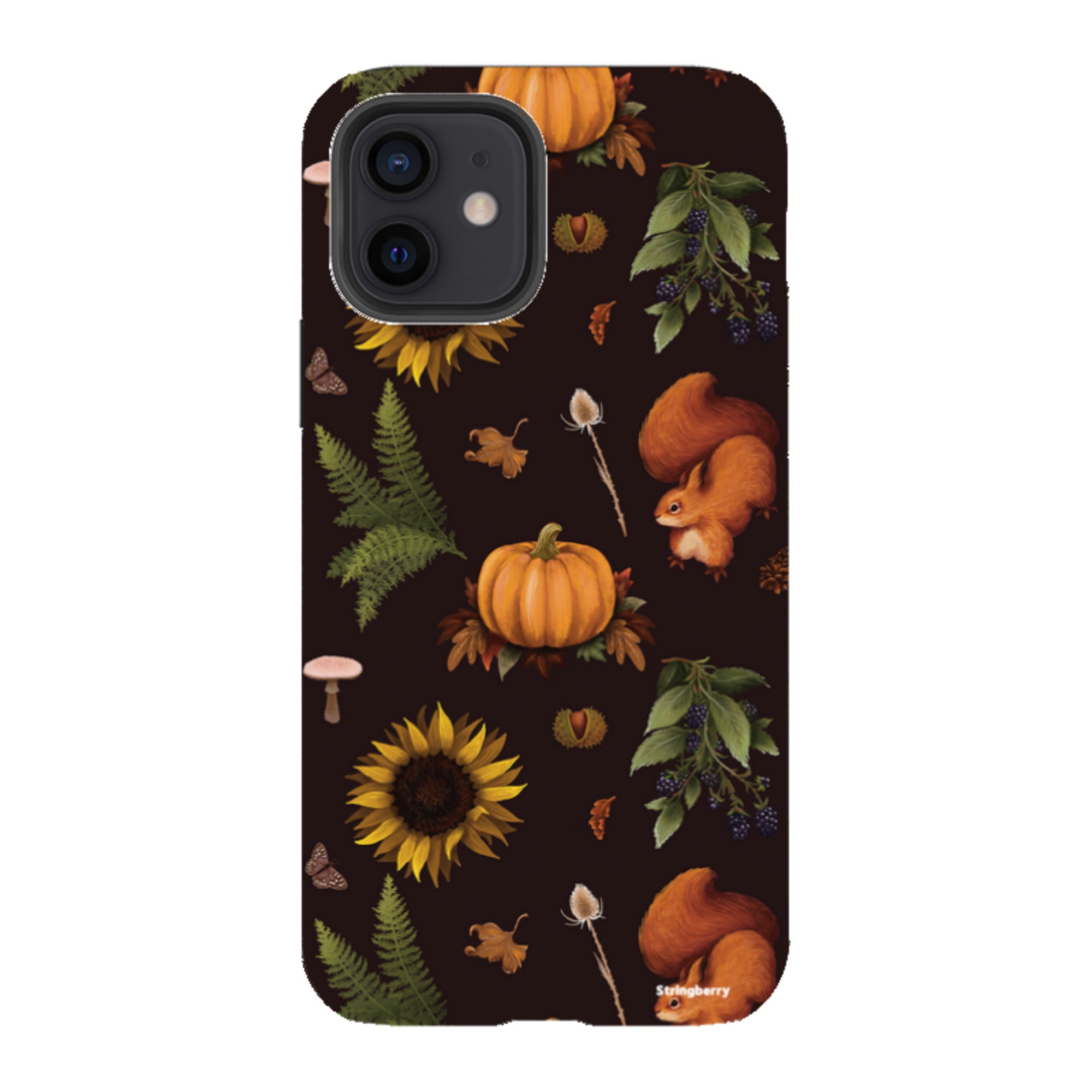 iPhone Tough Case - Autumn Pattern I By Anna Stead