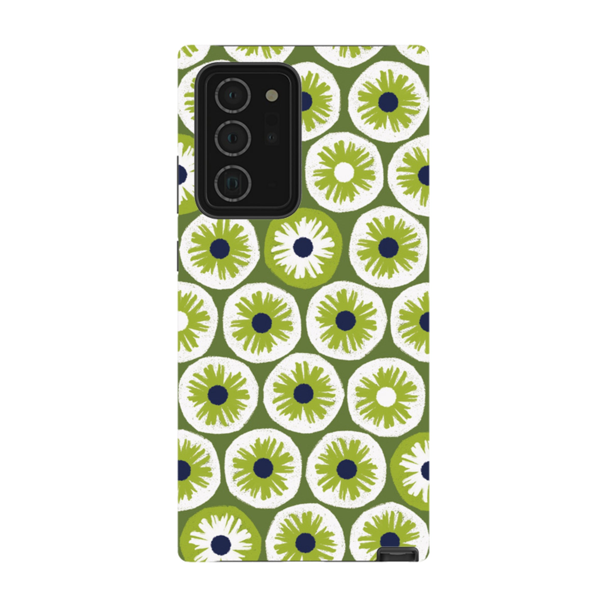 Samsung Tough Case - Penny Flowers Green By Ali Brookes