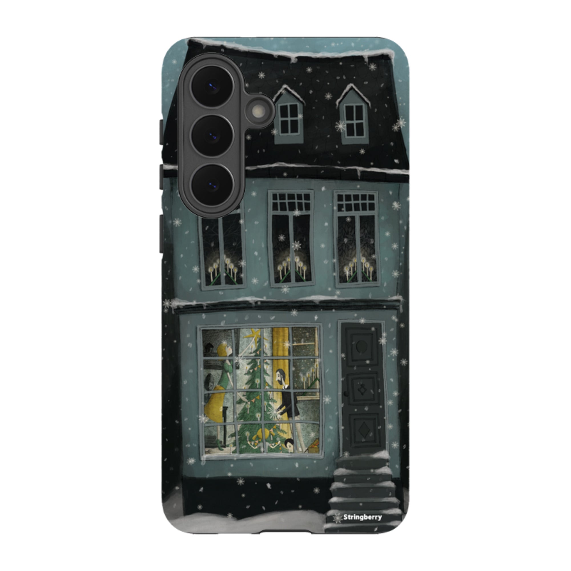 Samsung Tough Case - Christmas House By Maja Lindberg