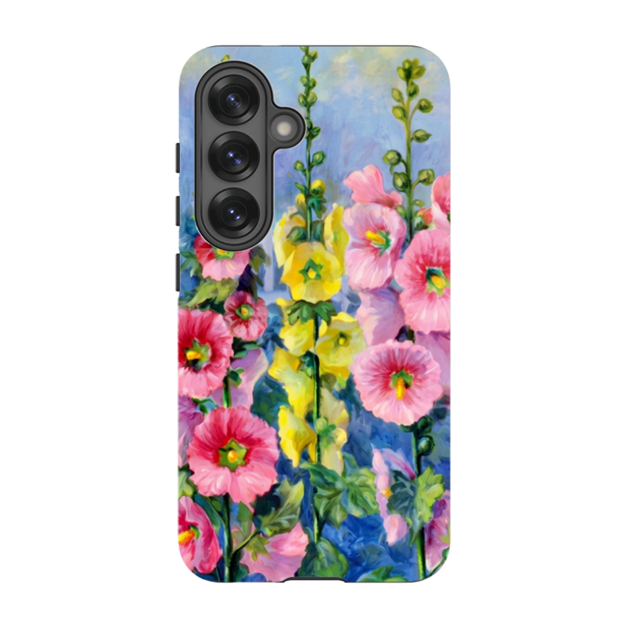 Samsung Tough Case - Hollyhock Garden