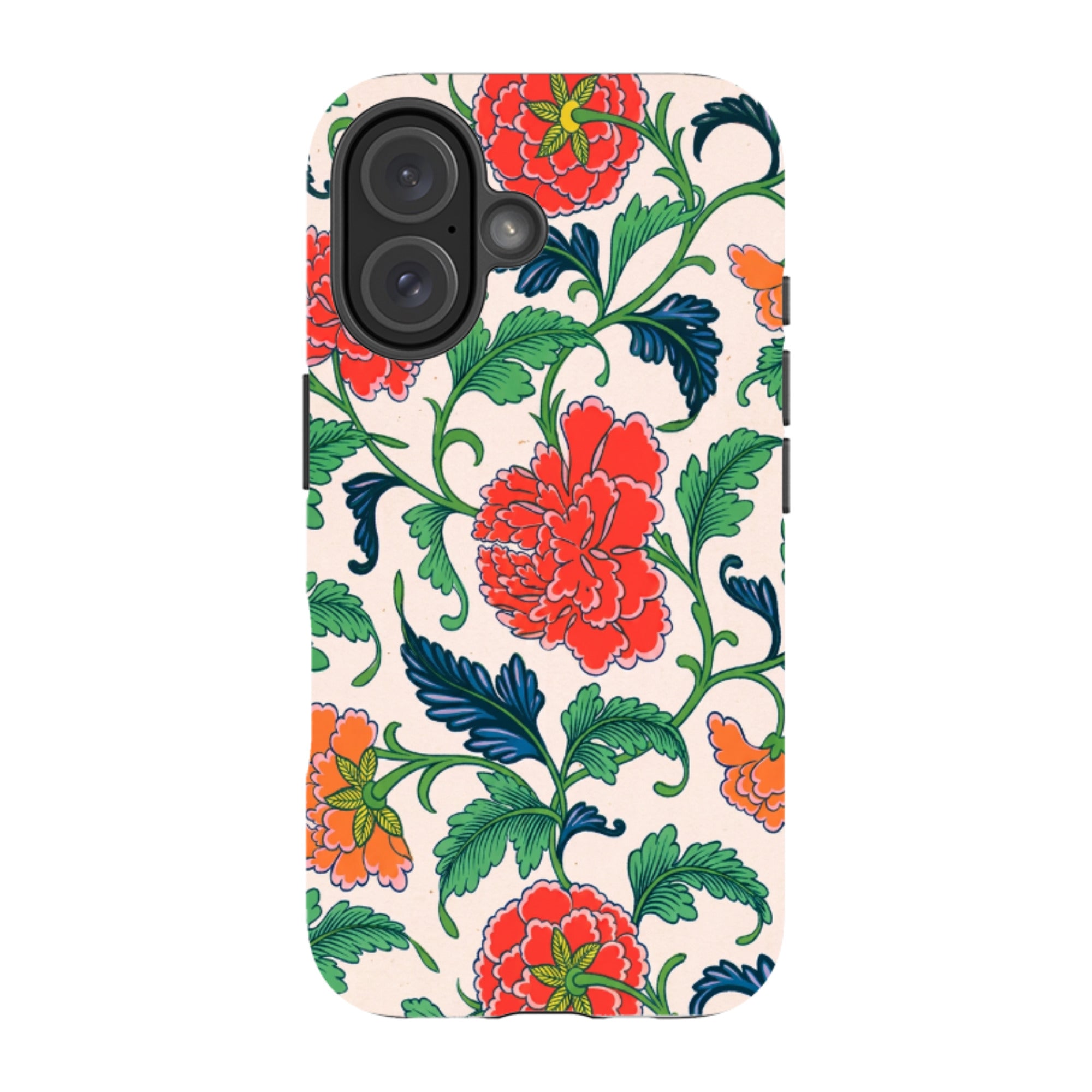 iPhone MagSafe Tough Case - Vintage Peony Floral