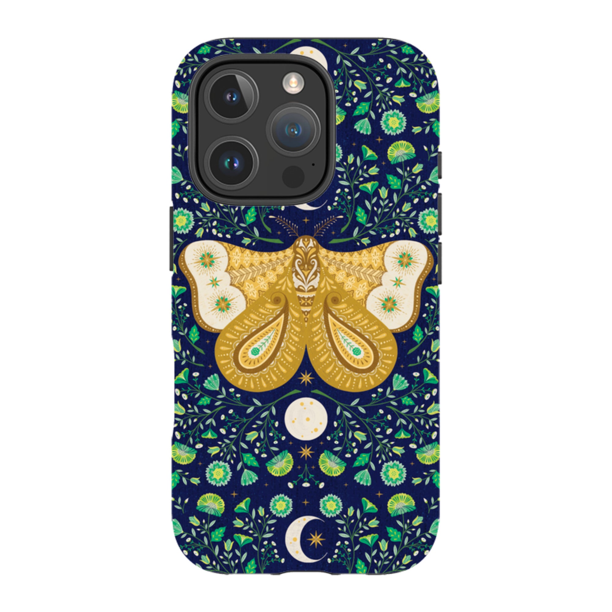 iPhone Tough Case - Moth By Jenny Zemanek