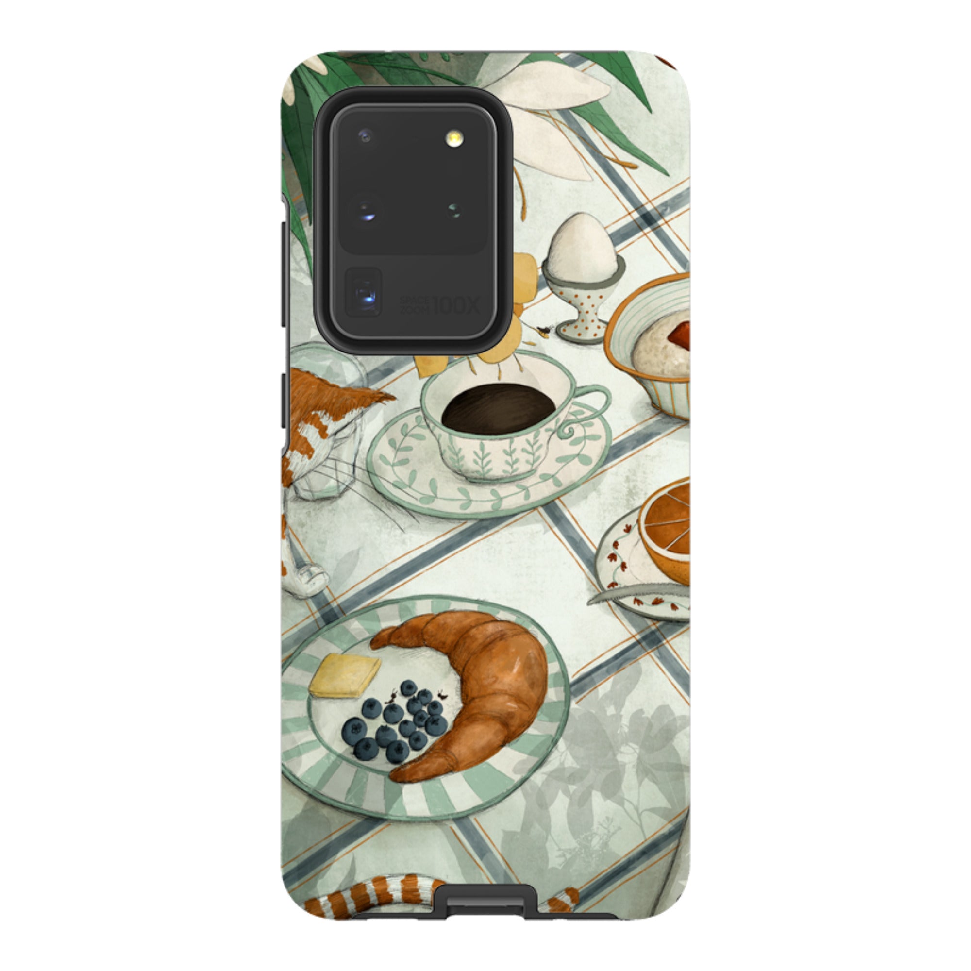 Samsung Tough Case - Hungry Friends By Maja Lindberg