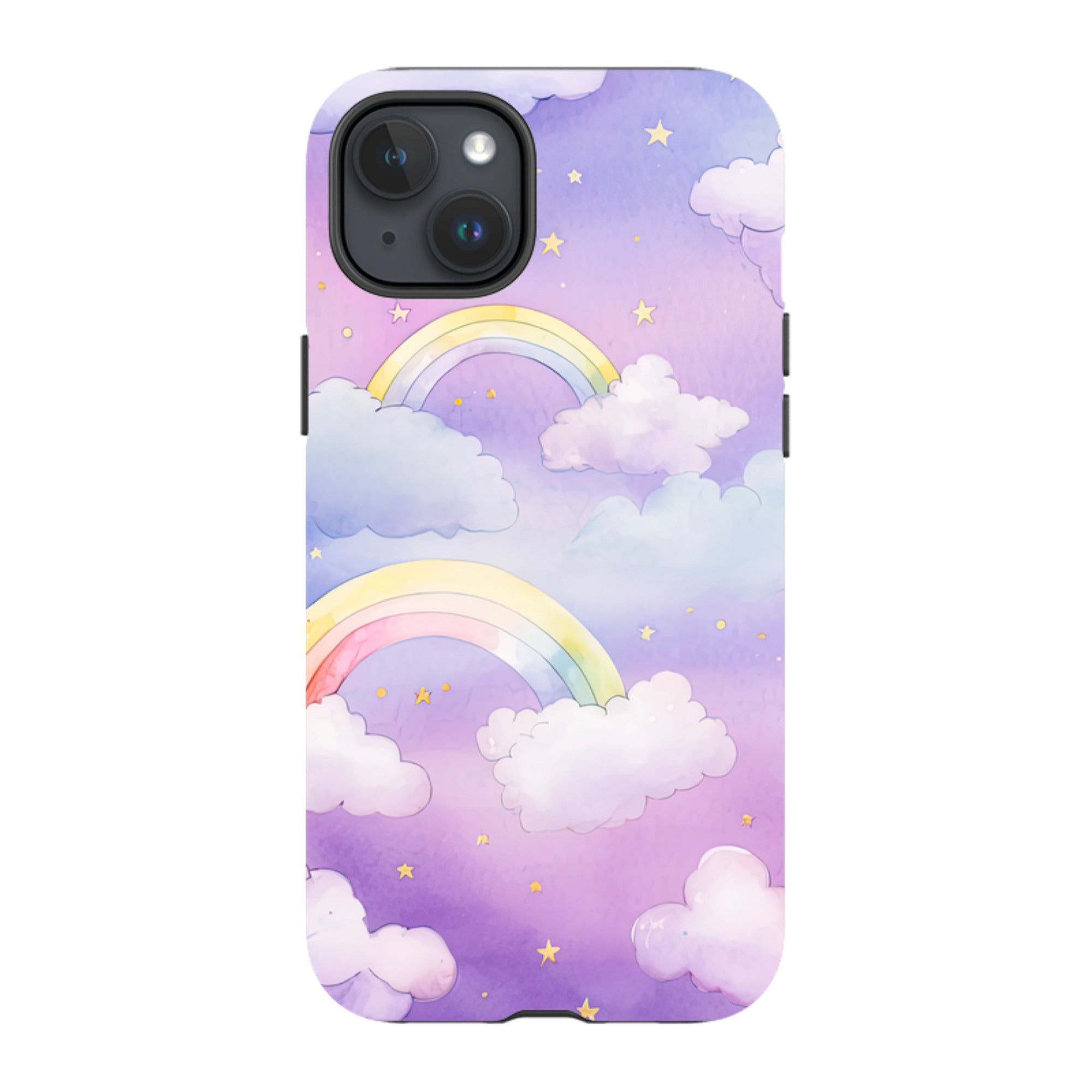 iPhone MagSafe Tough Case - Rainbow Clouds III