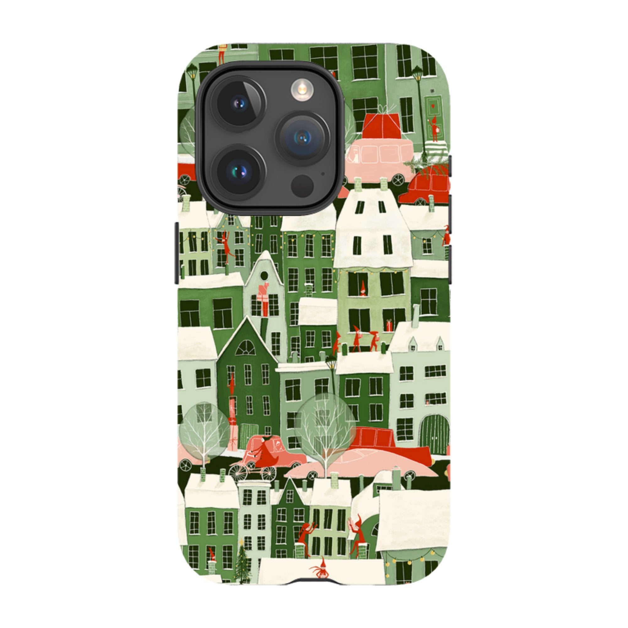 iPhone Tough Case - Christmas City By Maja Lindberg