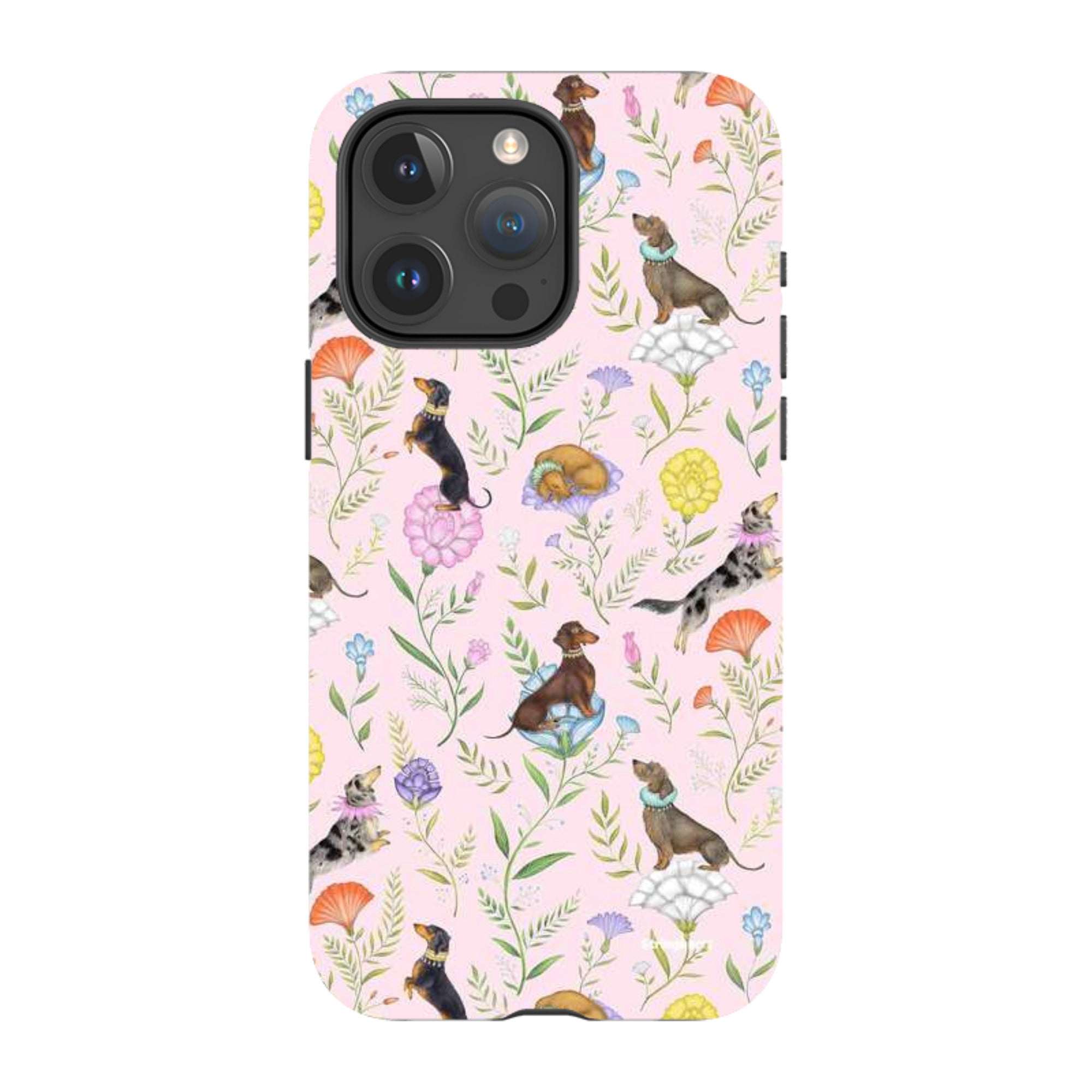 iPhone Tough Case - Doxy Day Afternoon Petal By Catherine Rowe