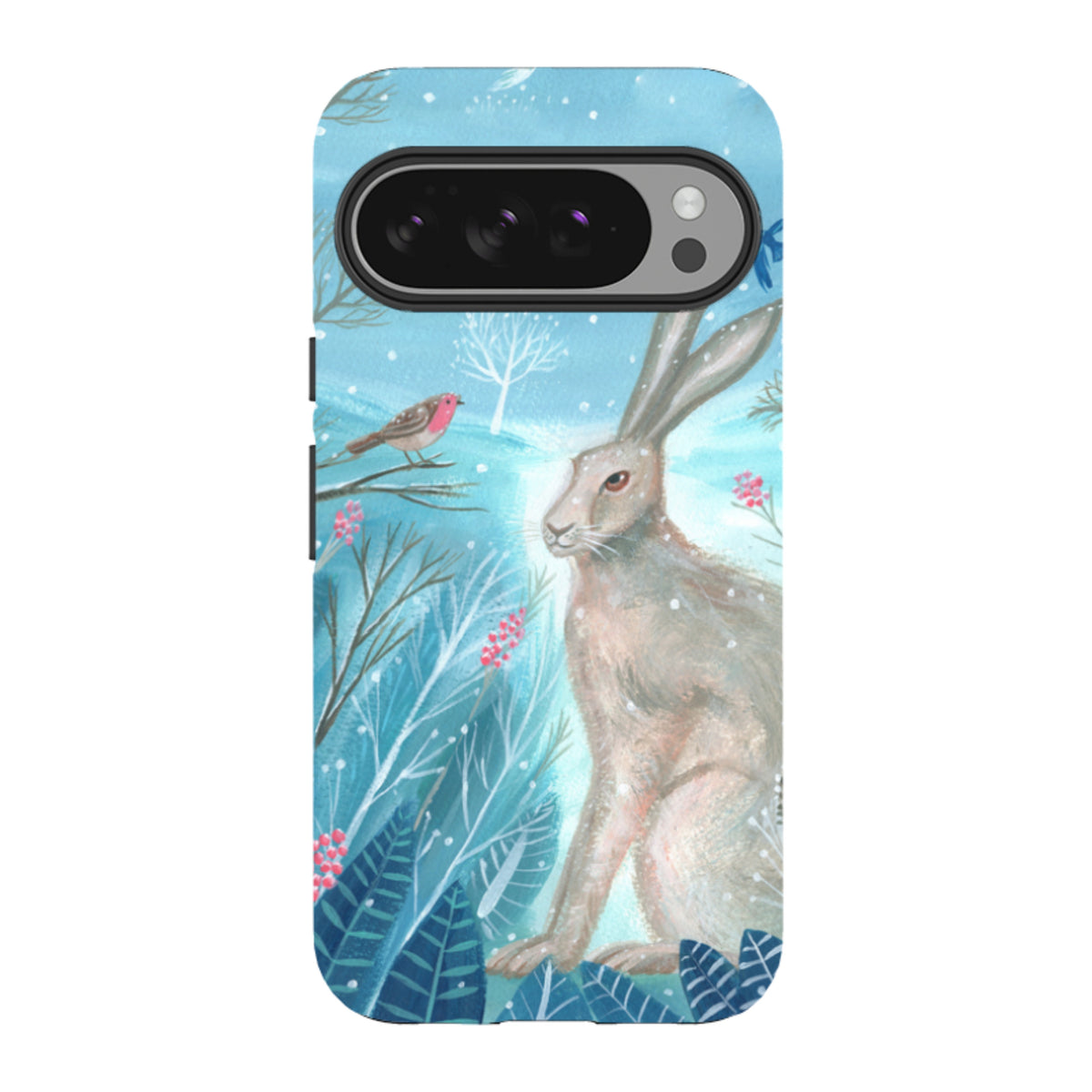 Google Tough Case - Winter Hare By Mary Stubberfield