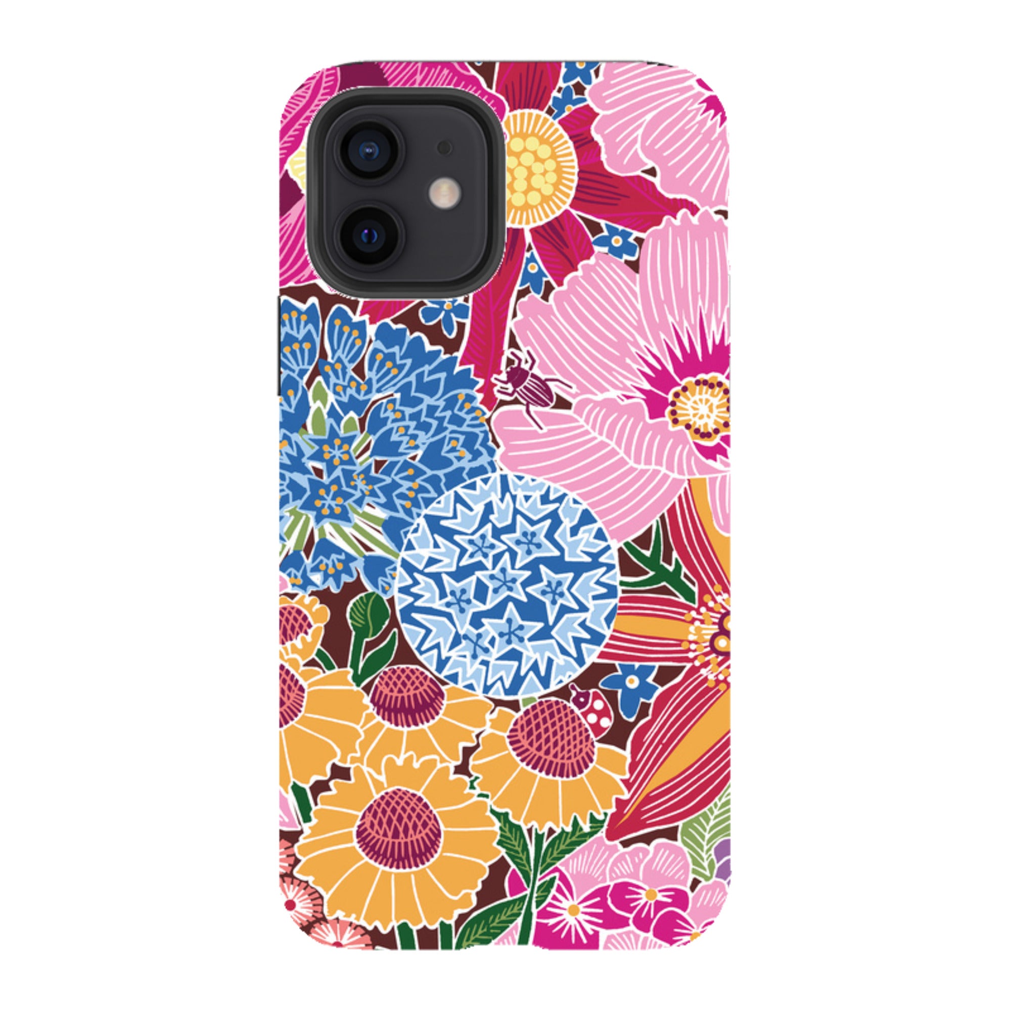 iPhone Tough Case - Jigsaw Floral 2 By Kate Heiss