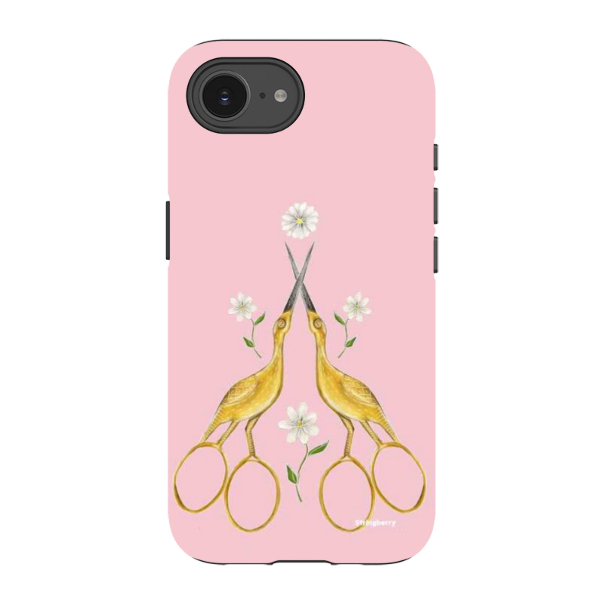 iPhone Tough Case - Heron Scissors By Catherine Rowe