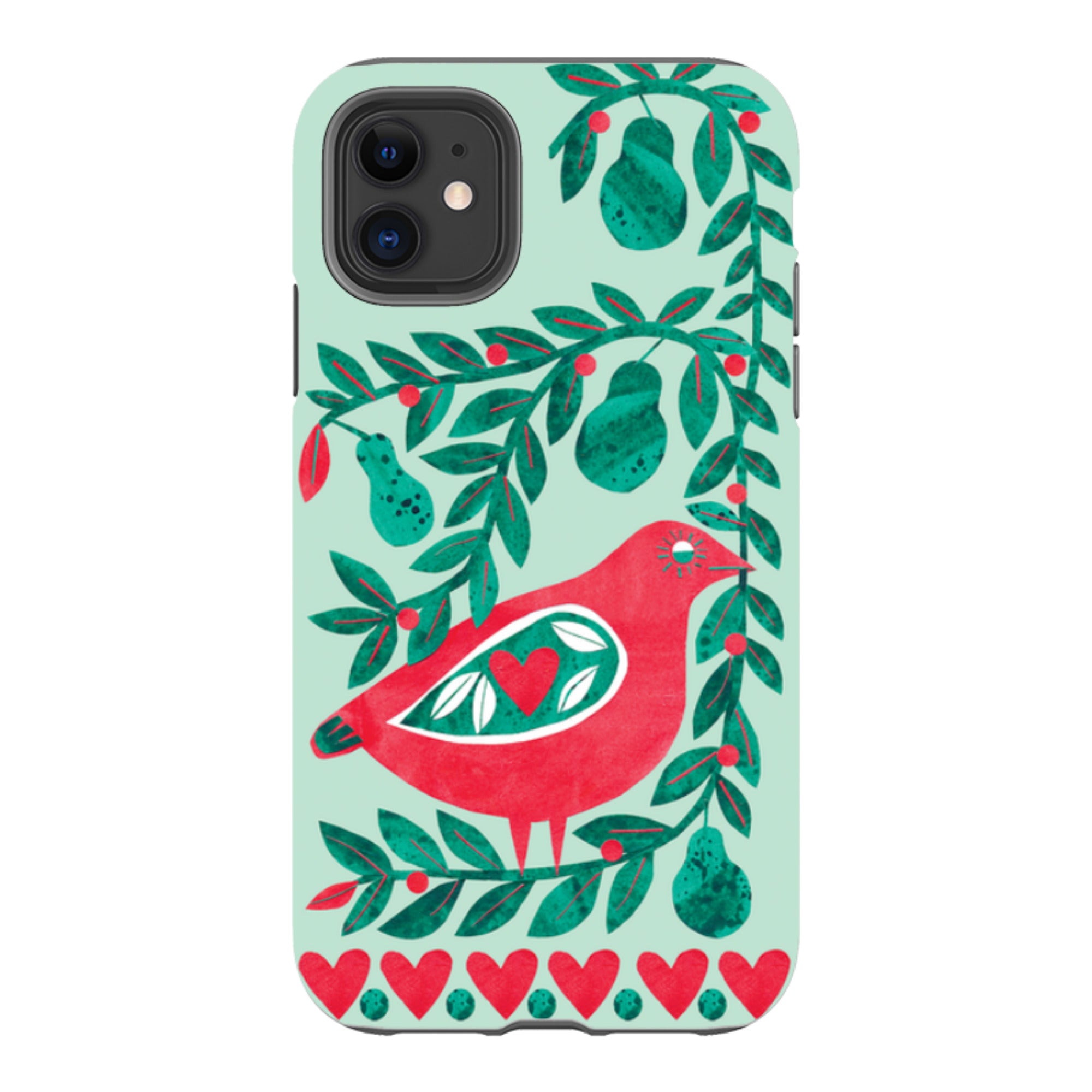 iPhone Tough Case - Partridge With Pears By Tracey English