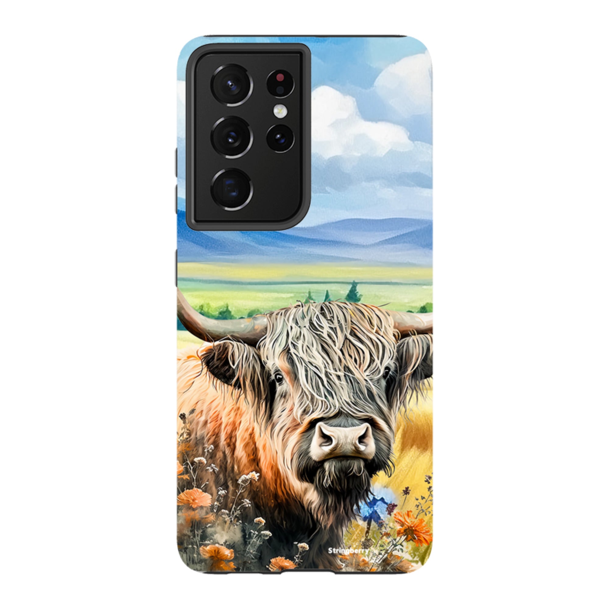 Samsung Tough Case - Highland Cow V