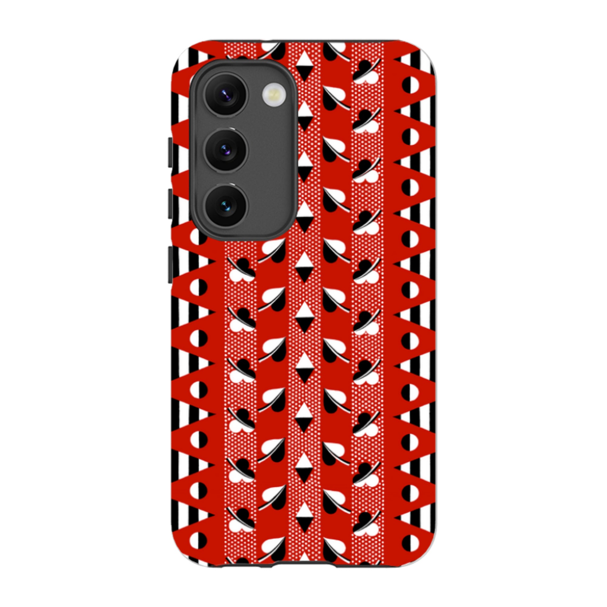 Samsung Tough  Case - Clubs & Hearts By Cressida Bell