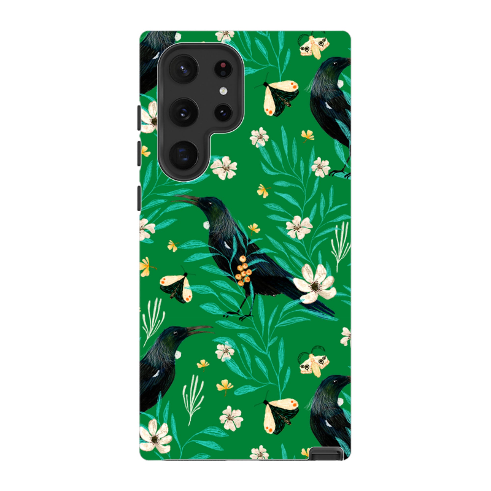 Samsung Tough Case - Tui Green By Katherine Quinn