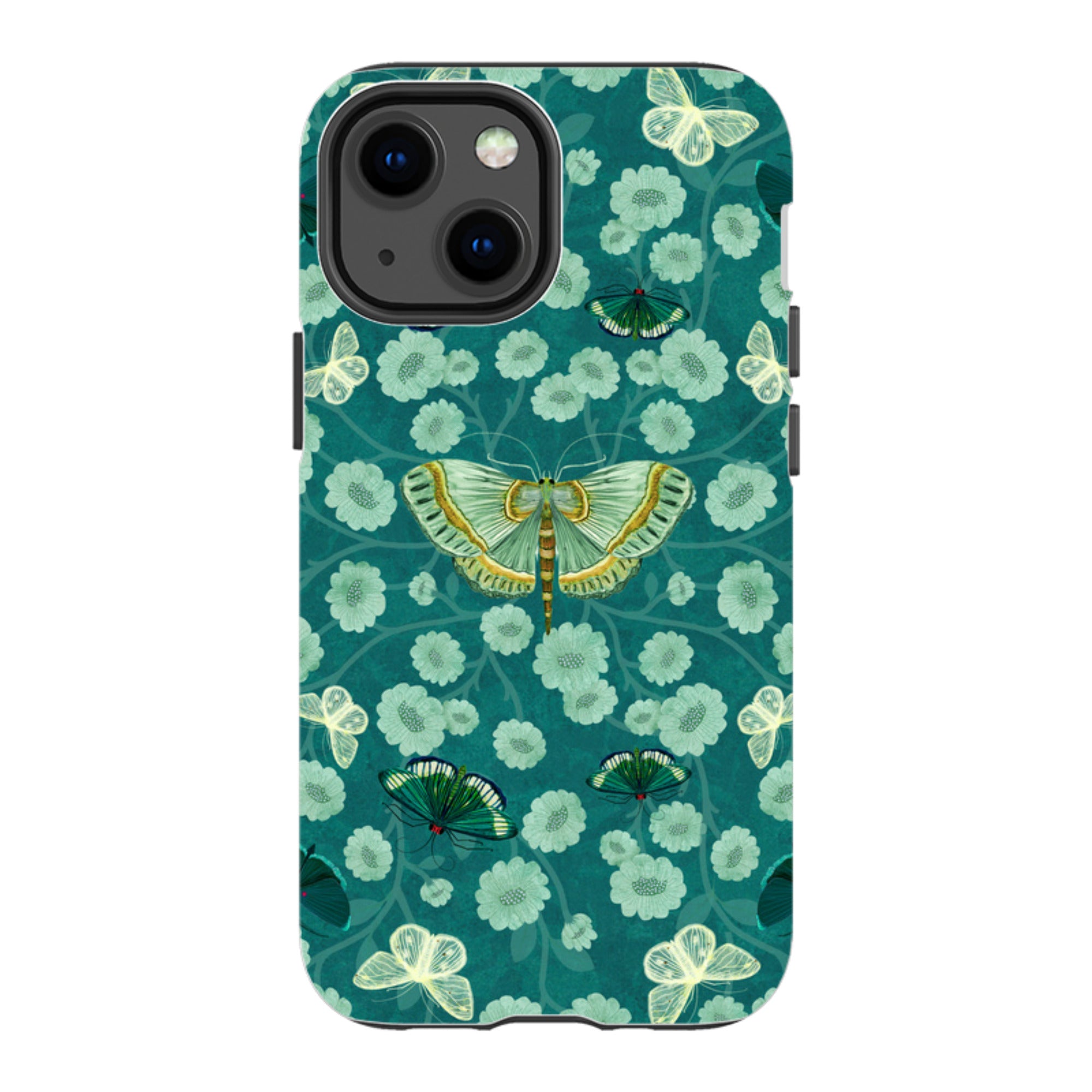 iPhone Tough Case - Medium Moth 2 By Katherine Quinn