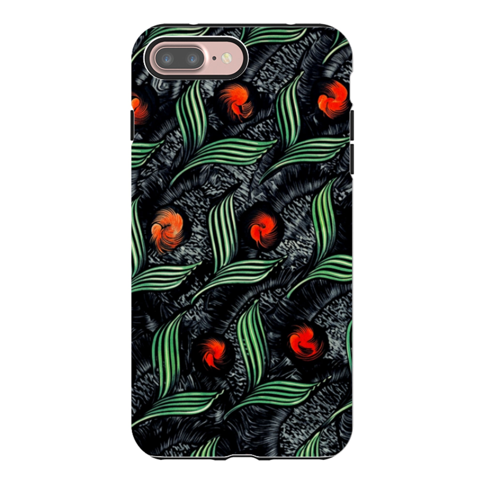 iPhone Tough Case - Dark Botanical