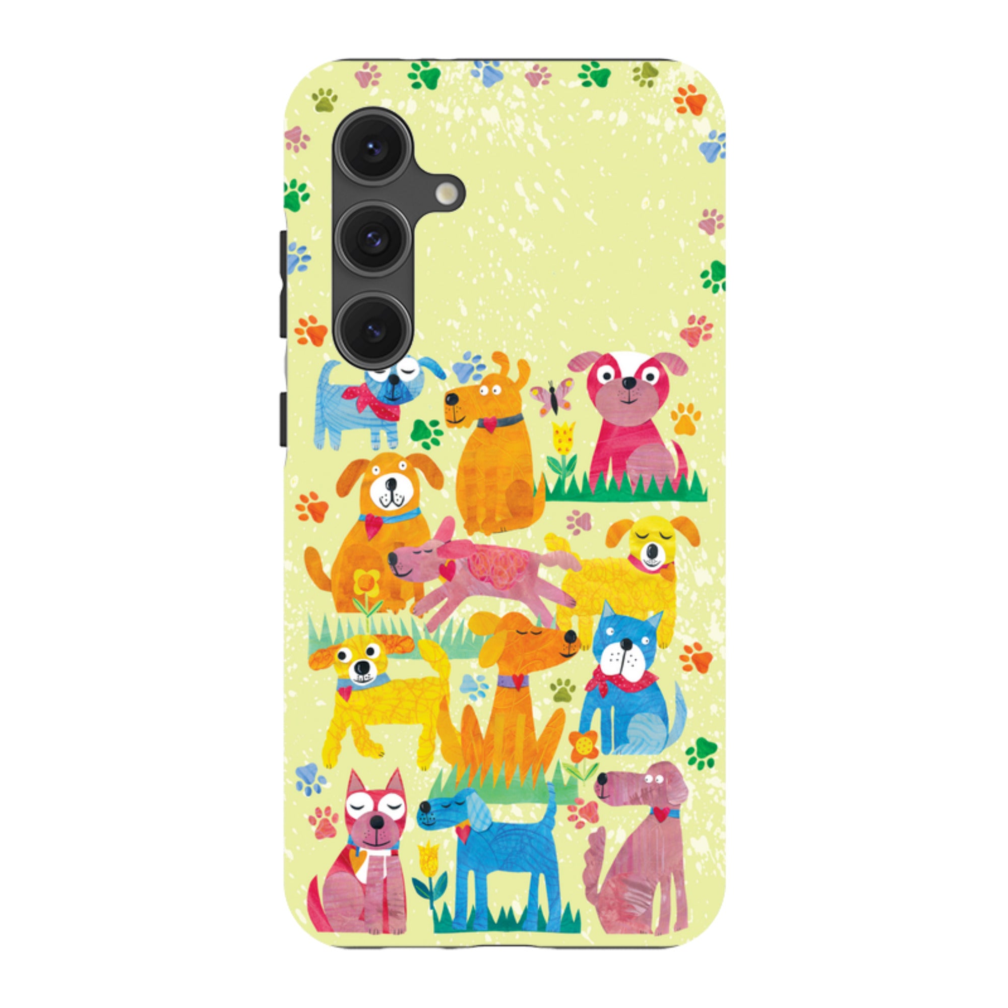 Samsung Tough Case - Dogs In The Park By Tracey English