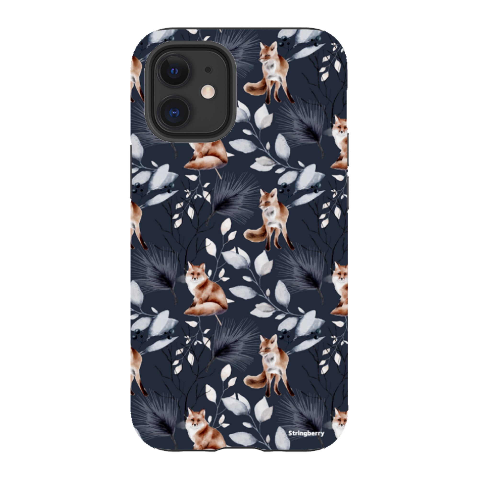 iPhone Tough Case - Foxy Xmas
