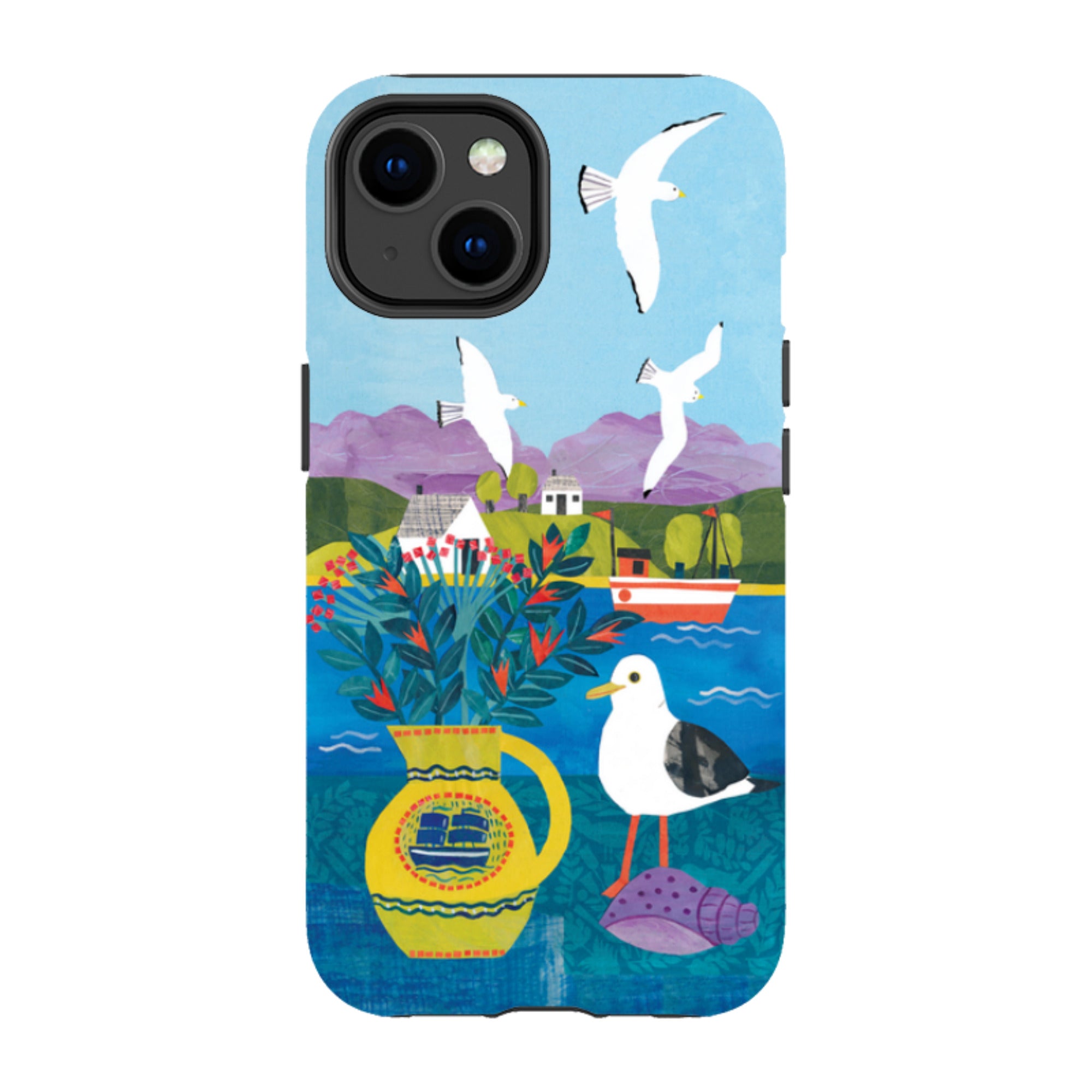 iPhone MagSafe Tough Case - Seagulls By Tracey English