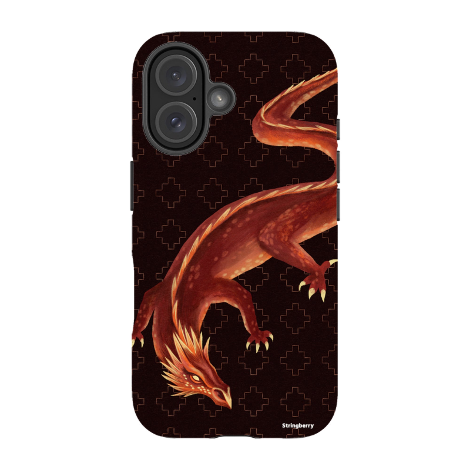 iPhone MagSafe Tough Case - Beowulf Dragon By Anna Stead