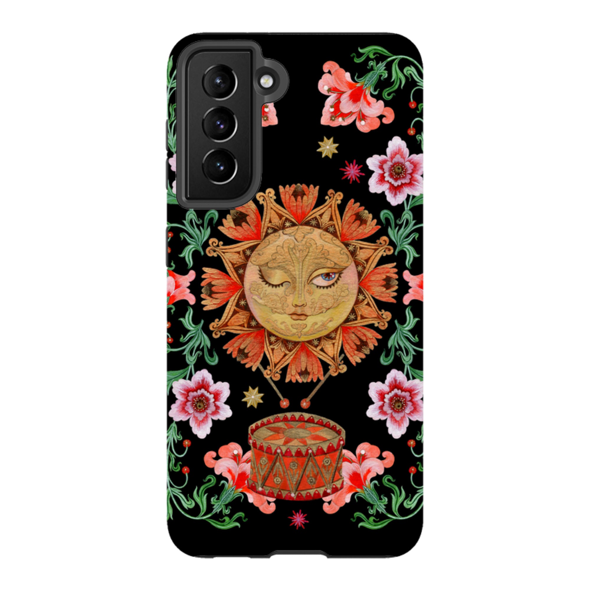 Samsung Tough  Case - Twelve Drummers Drumming By Maria Matos