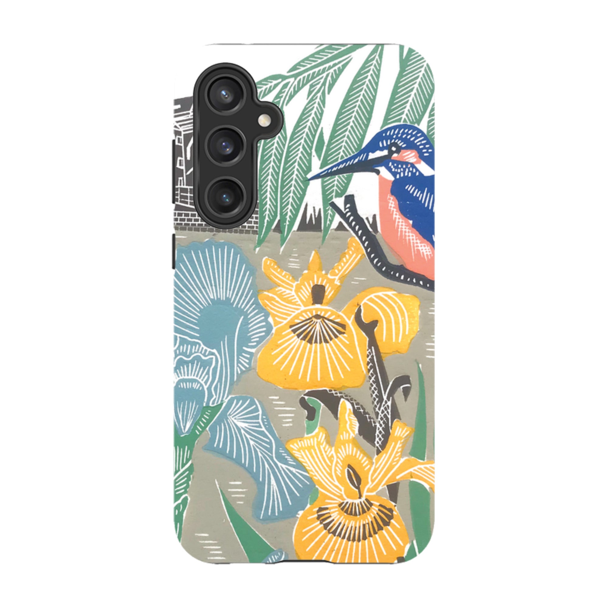 Samsung Tough Case - KIngfisher At The Mill By Kate Heiss