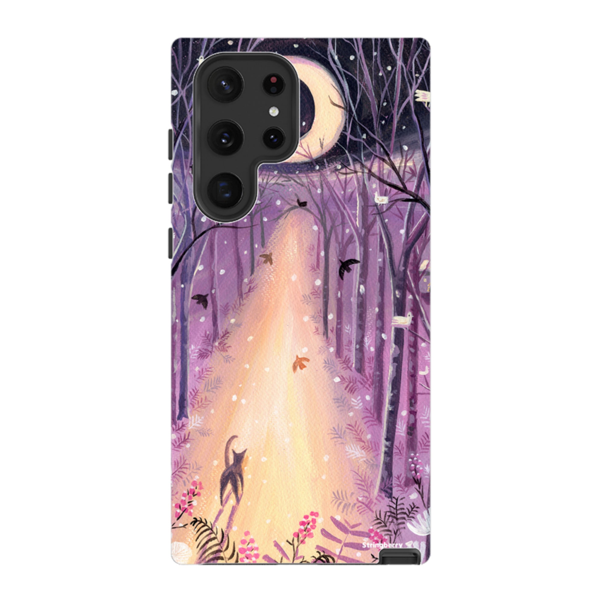 Samsung Tough Case - Forest Cat By Mary Stubberfield