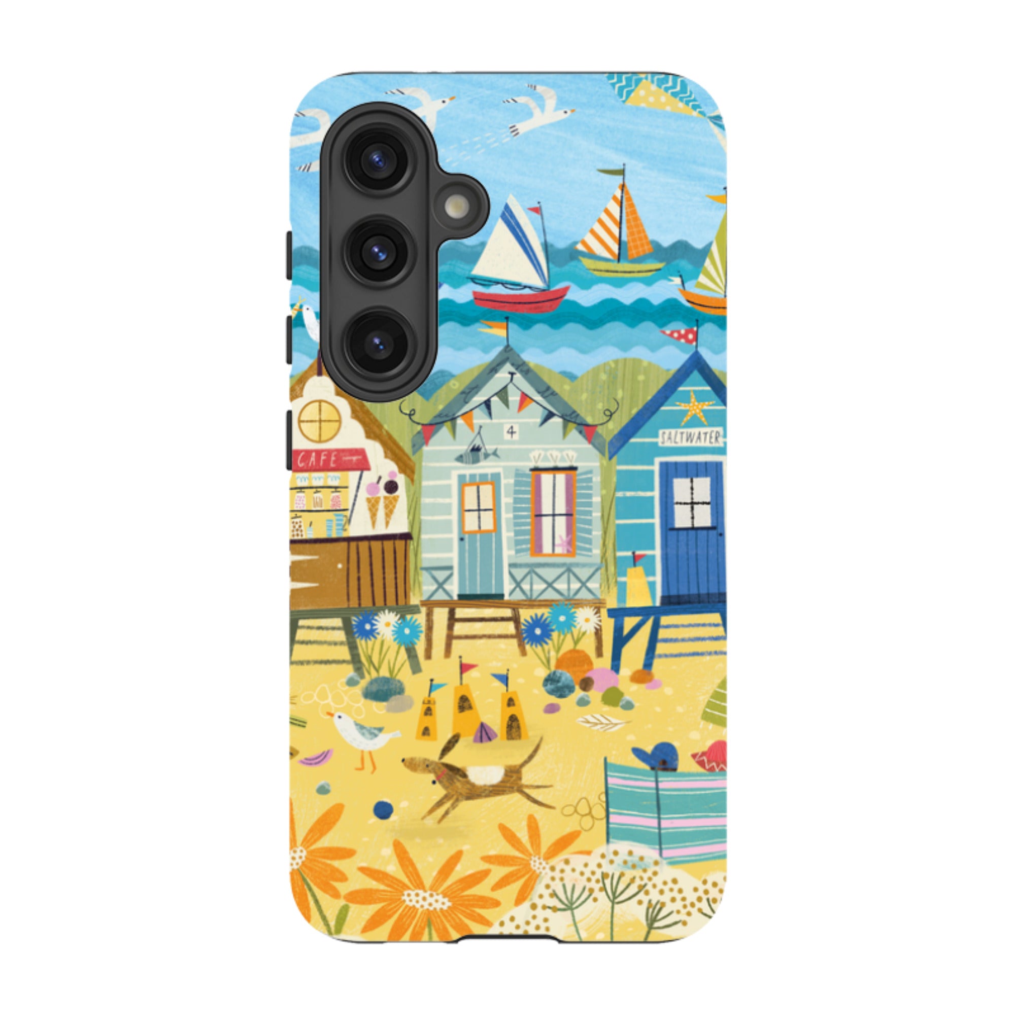 Samsung Tough  Case - Beachy Days 1 By Ali Brookes