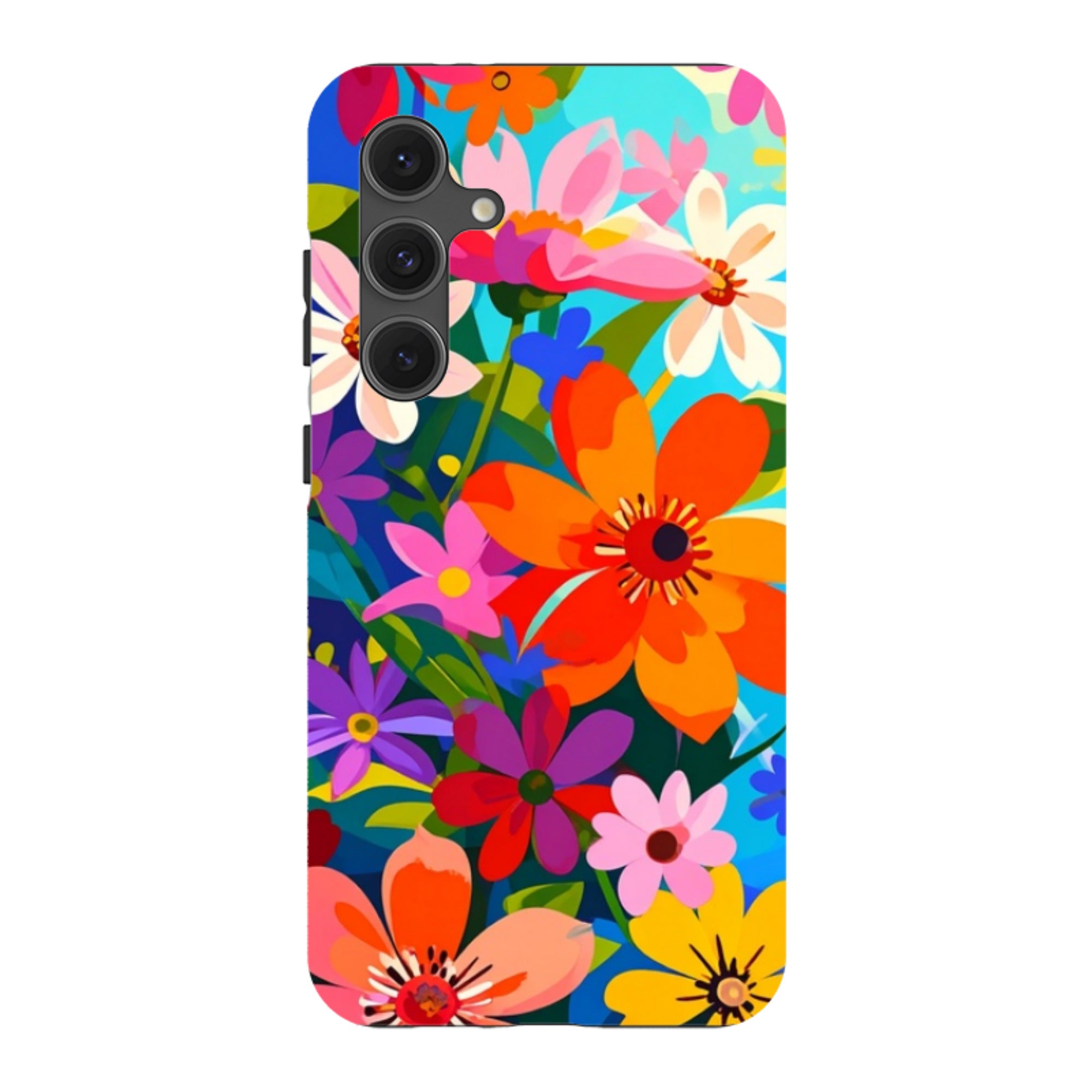 Samsung Tough Case - Rainbow Floral