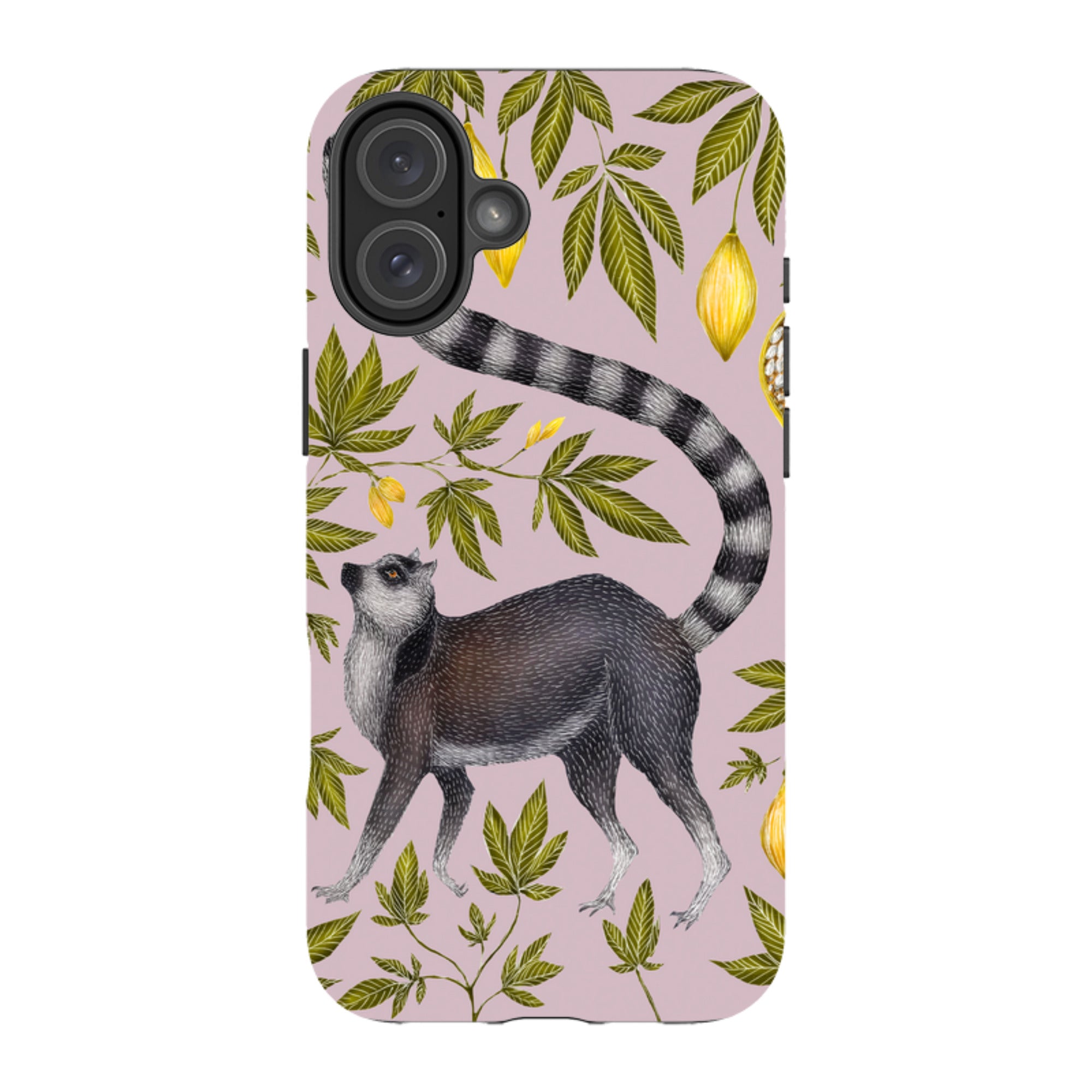 iPhone Tough Case - Lemur By Catherine Rowe