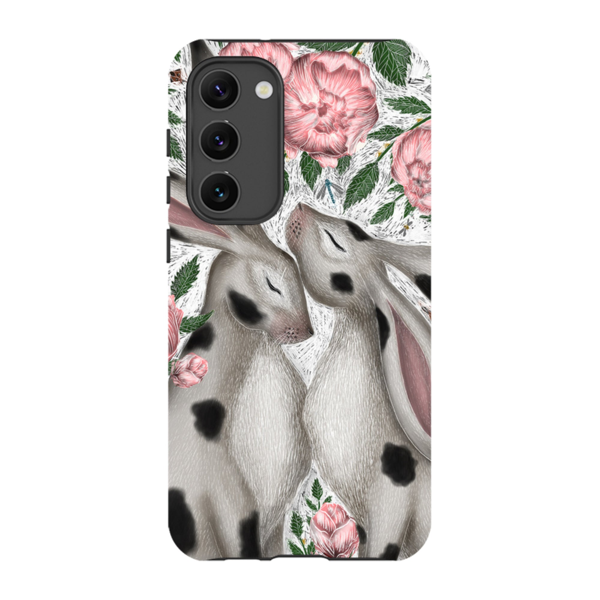 Samsung Tough Case - Hares And Peonies By Catherine Rowe