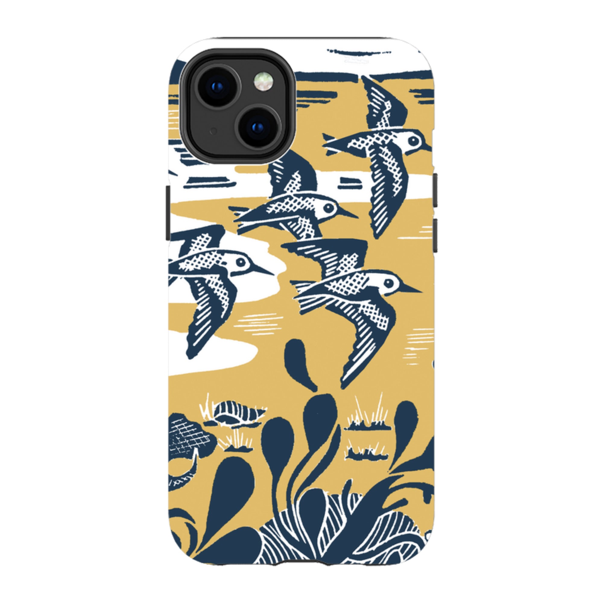 iPhone Tough Case - Sanderlings At The Shore By Kate Heiss
